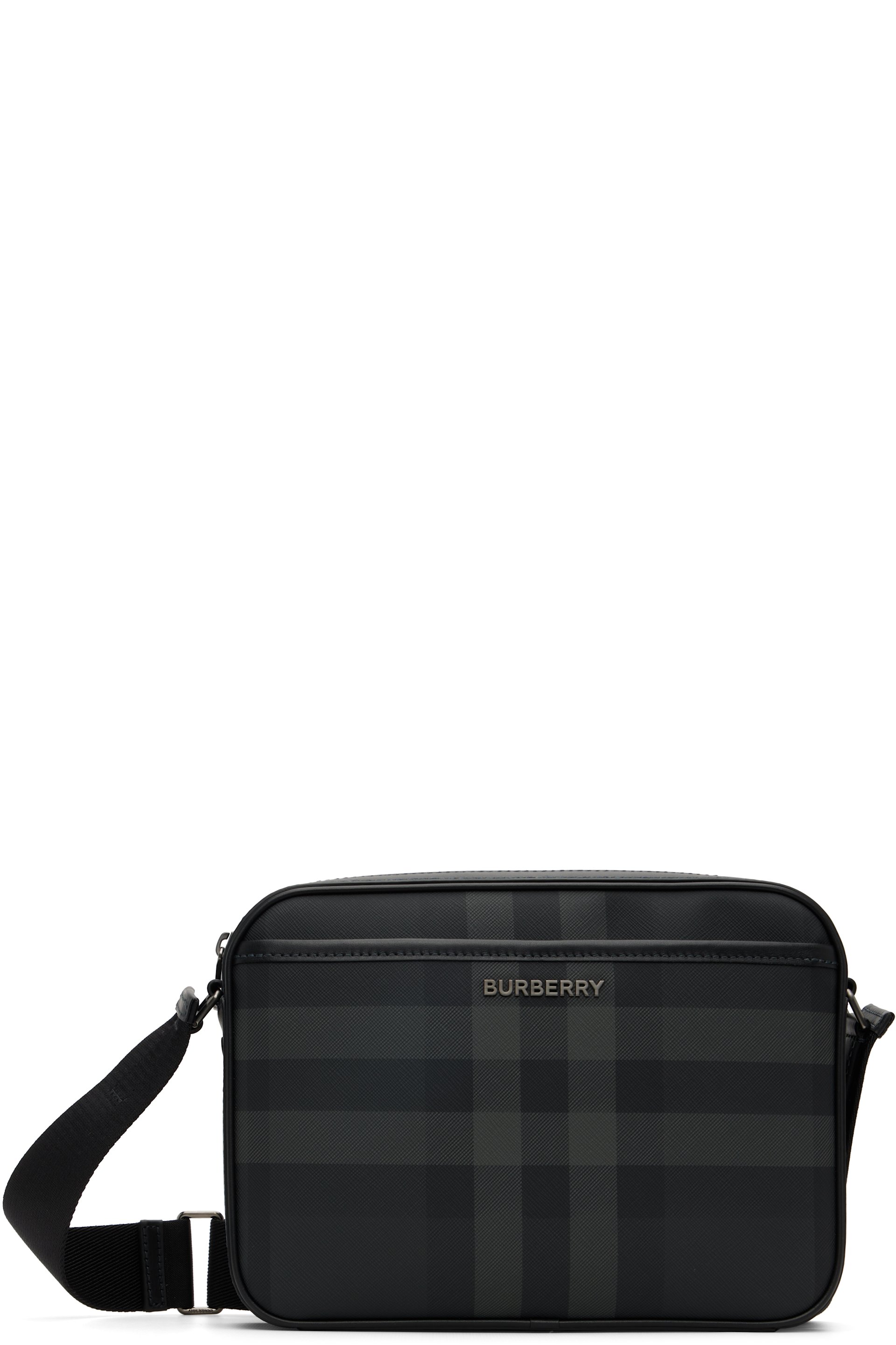 Burberry - Black & Gray Muswell Bag