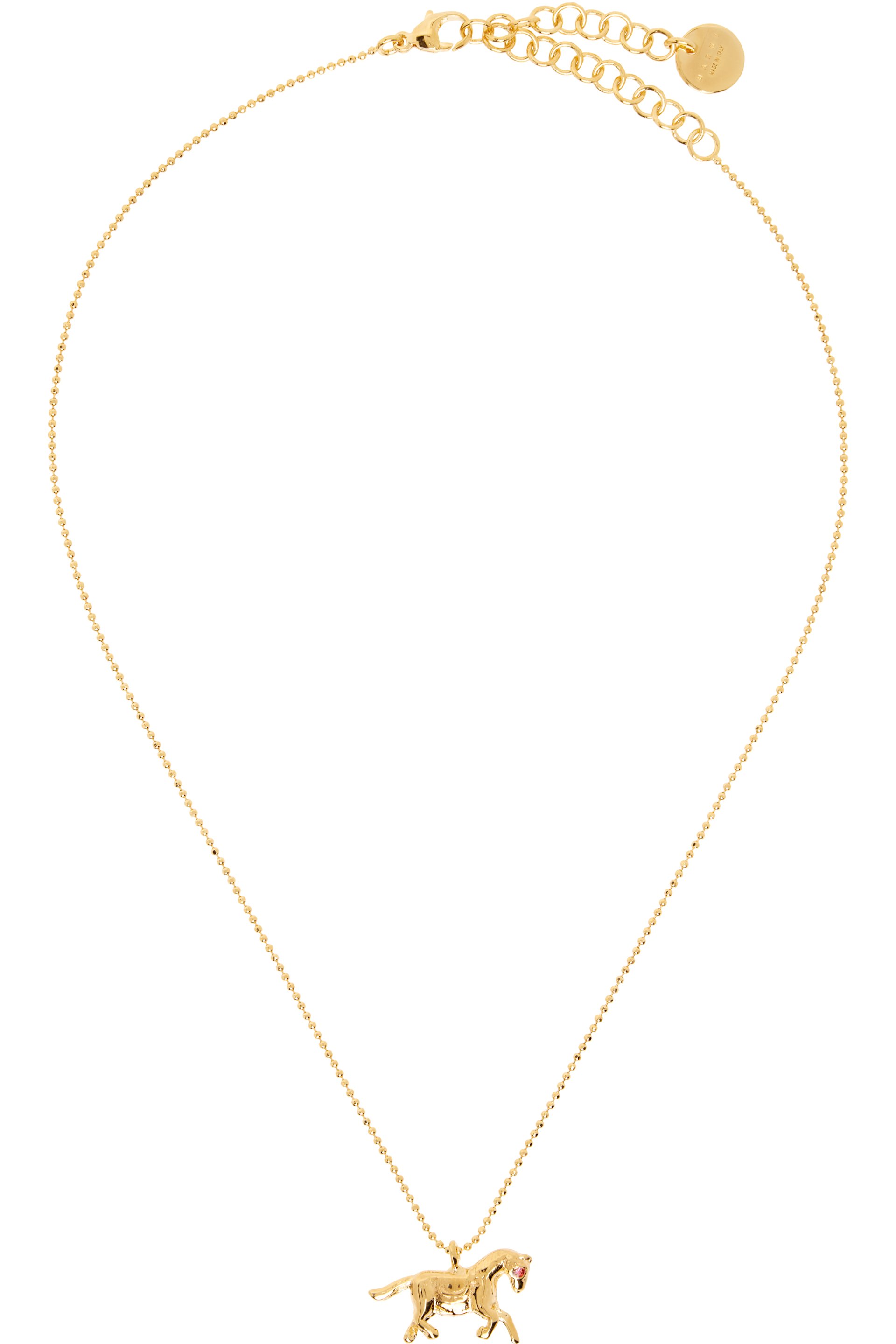 Marni - Horse Charm Chain 项链
