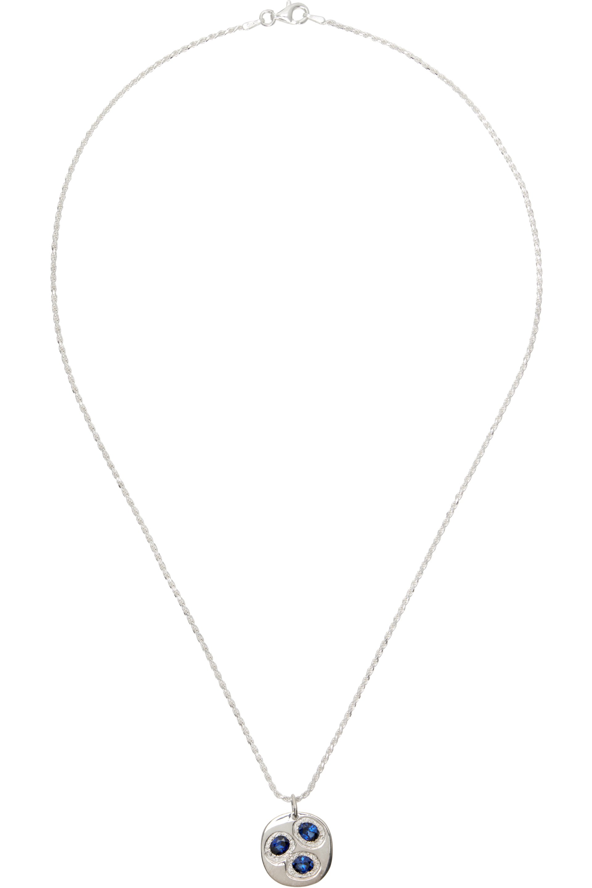Bleue Burnham - Oval Chloroplast Pendant Necklace