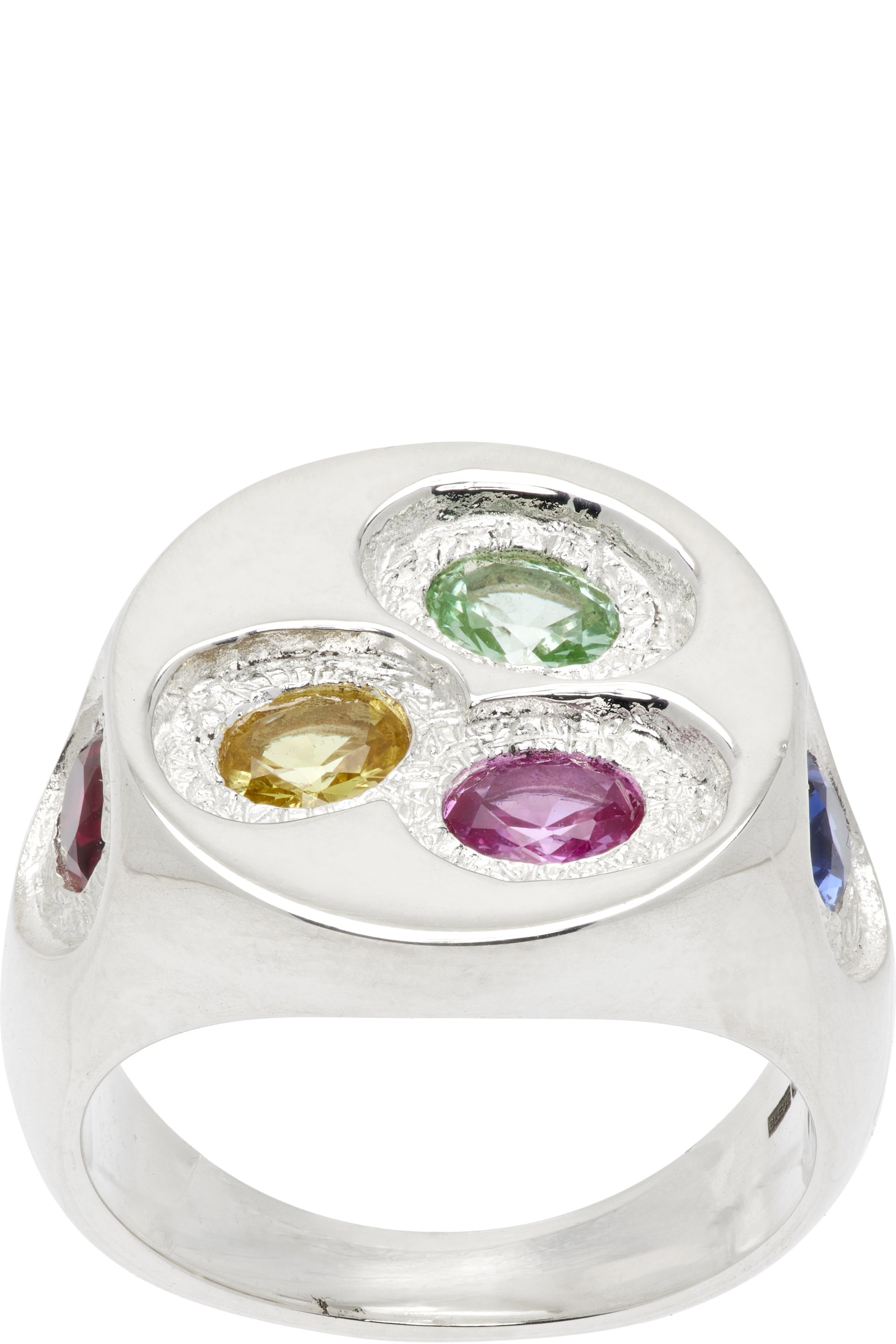 Bleue Burnham - Oval Chloroplast Signet Ring