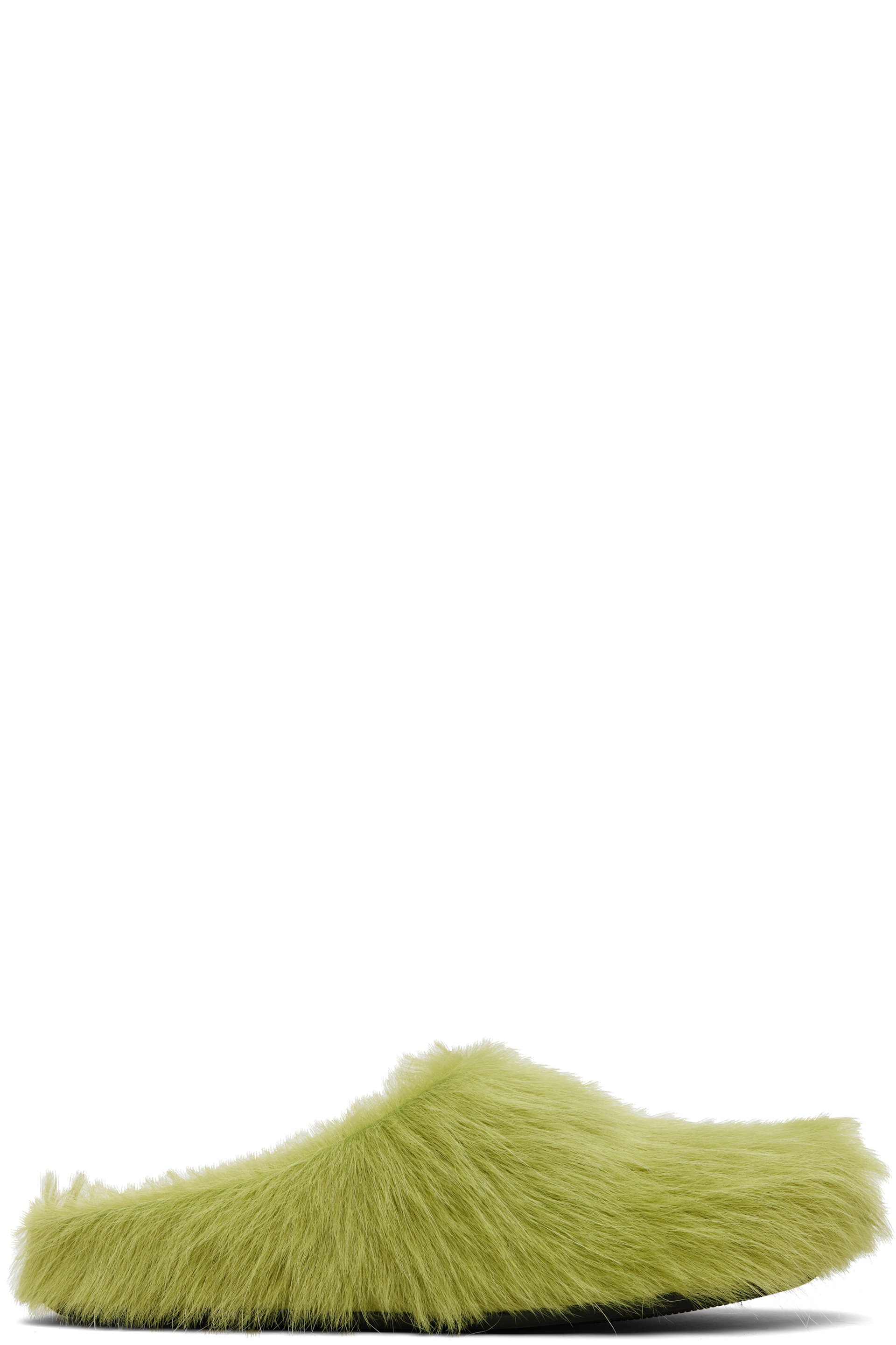 Marni - Green Fussbett Sabot Slip-on Loafers