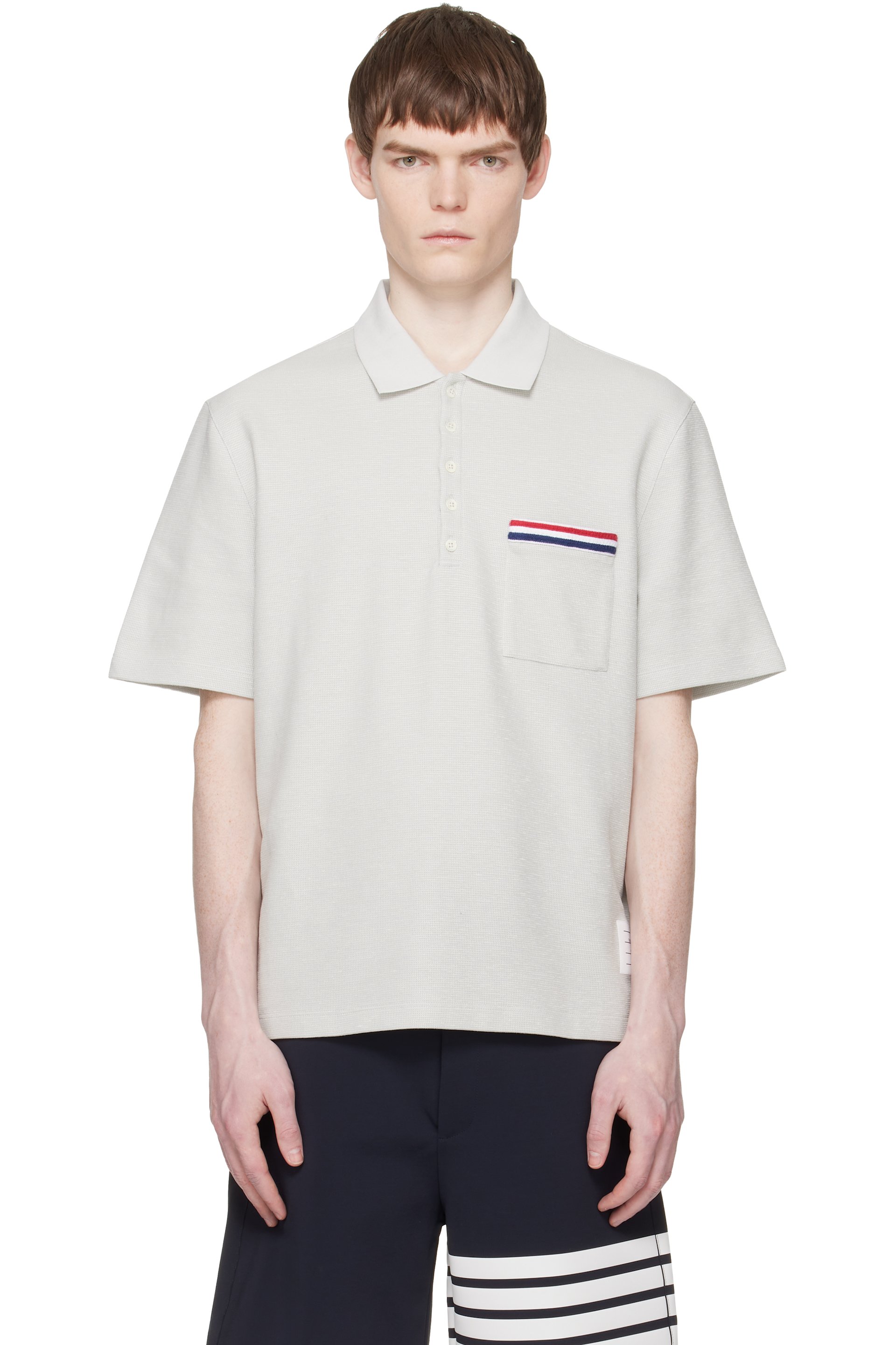 メンズ用 Thom Browne ポロシャツ | SSENSE 日本