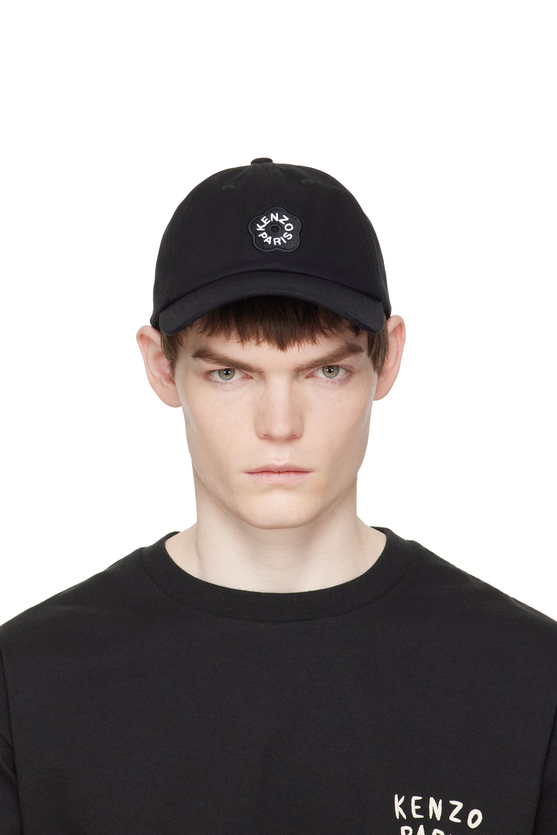 Kenzo - Black Kenzo Paris 'Boke Flower 2.0' Embroidered Cap