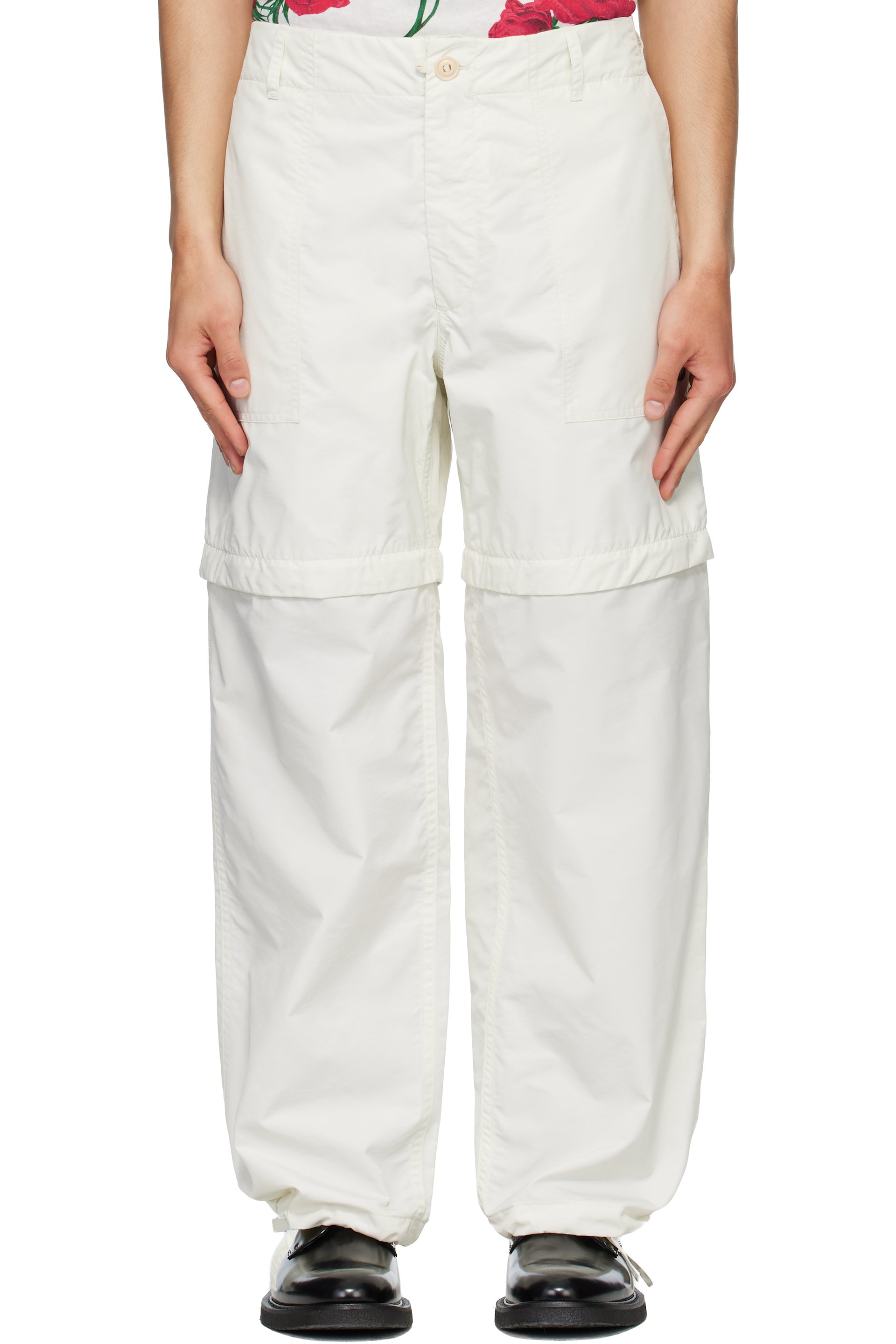Kenzo - Beige Kenzo Paris 'Boke Flower 2.0' Technical Trousers