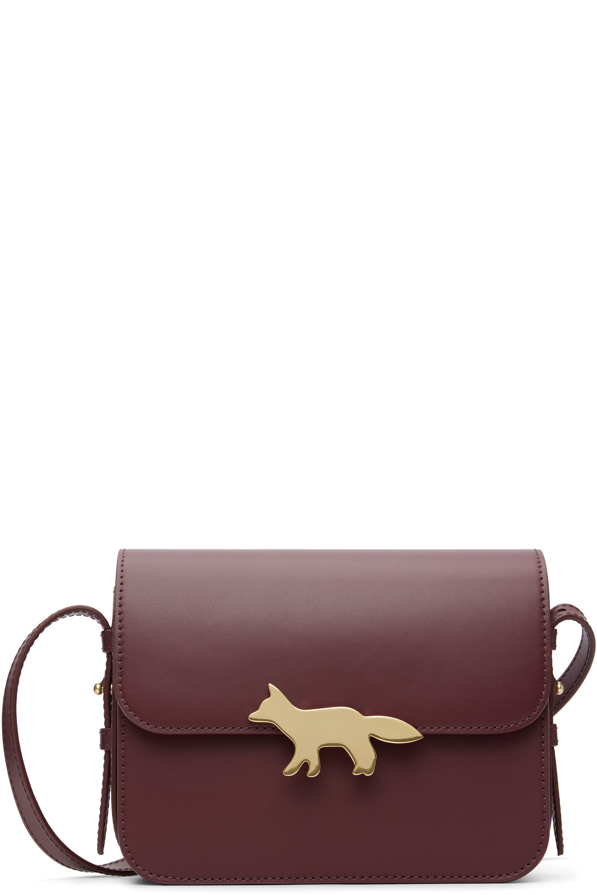 Maison Kitsuné - Sac Edie bourgogne