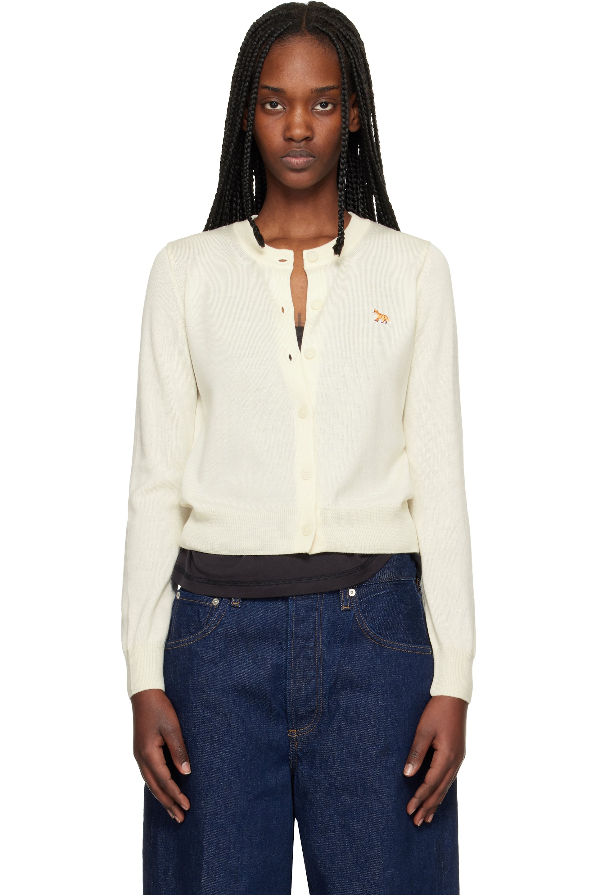 Maison Kitsuné Cardigans for Women | SSENSE