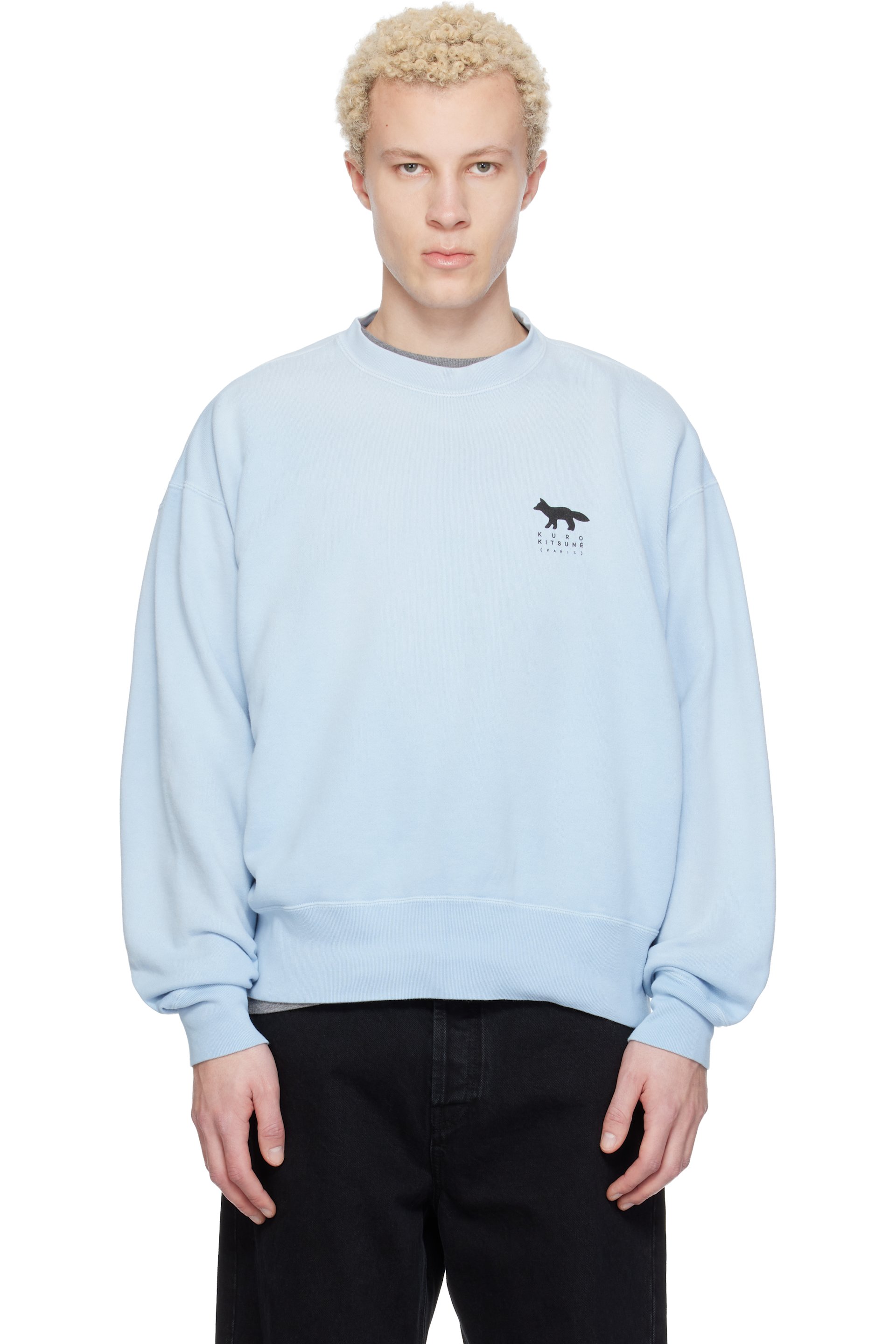 メンズ用 Maison Kitsuné スウェットシャツ | SSENSE 日本