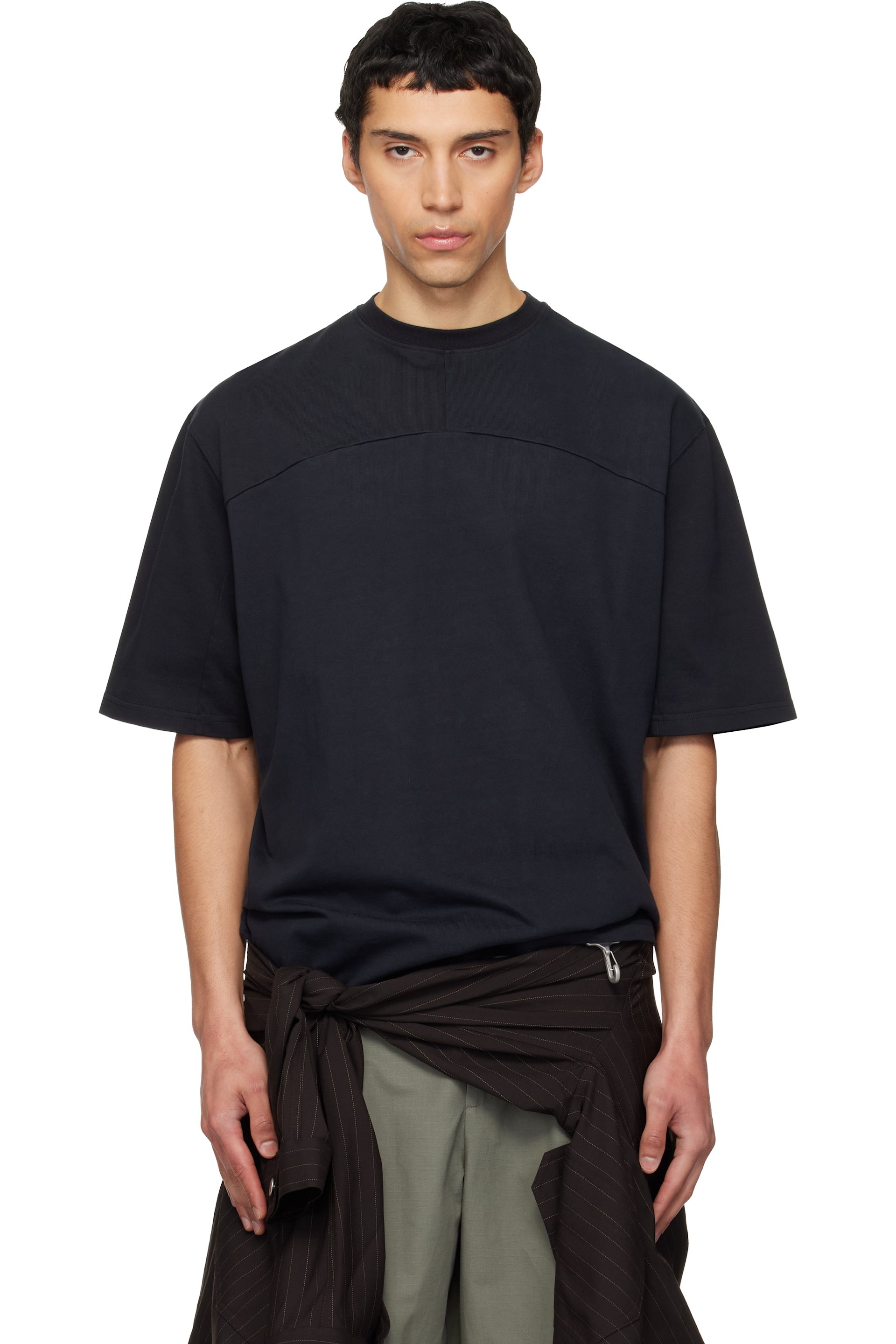 Mordecai - T-shirt noir à coupe classique