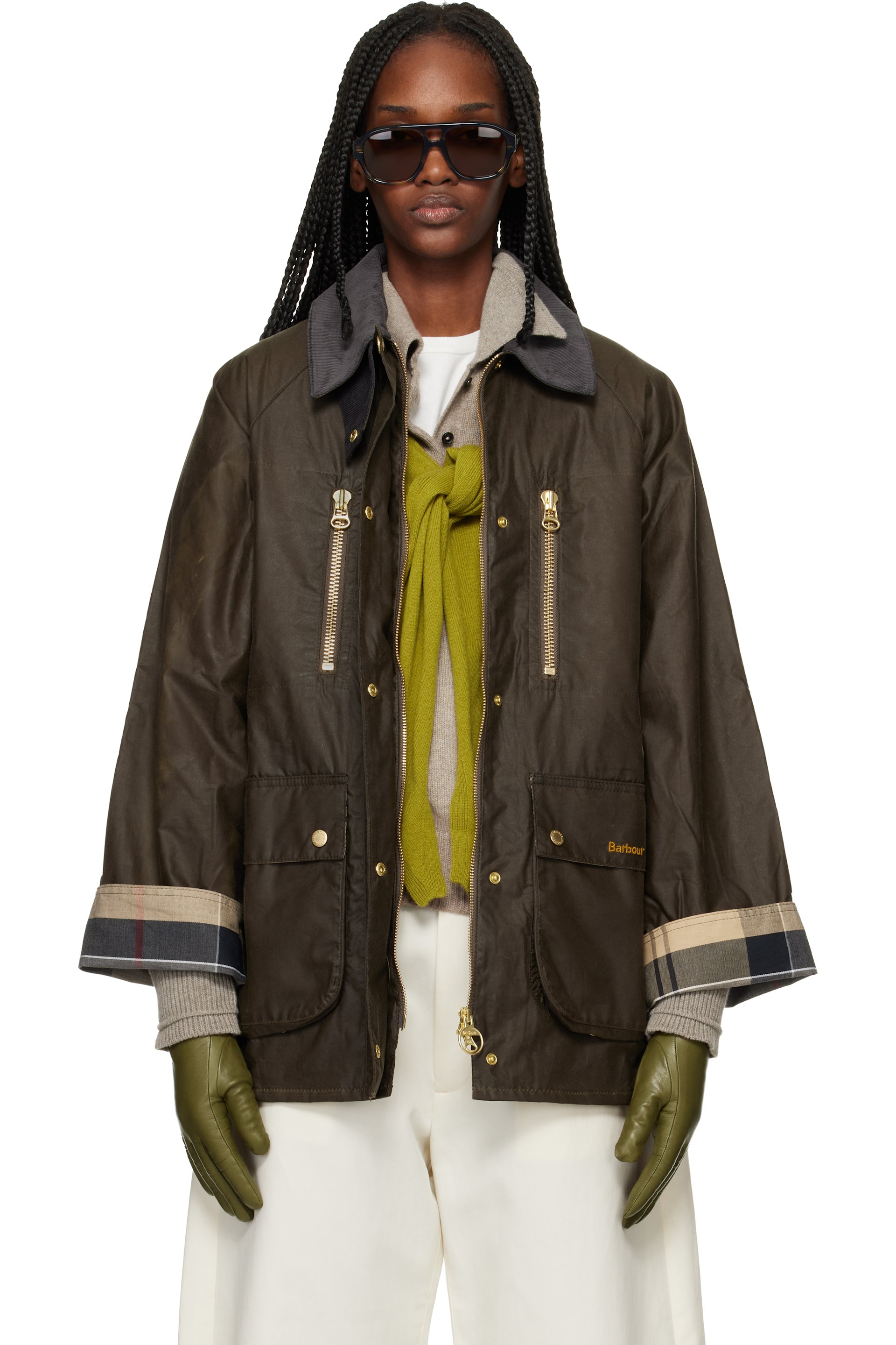 Barbour - Blouson ciré Argill kaki
