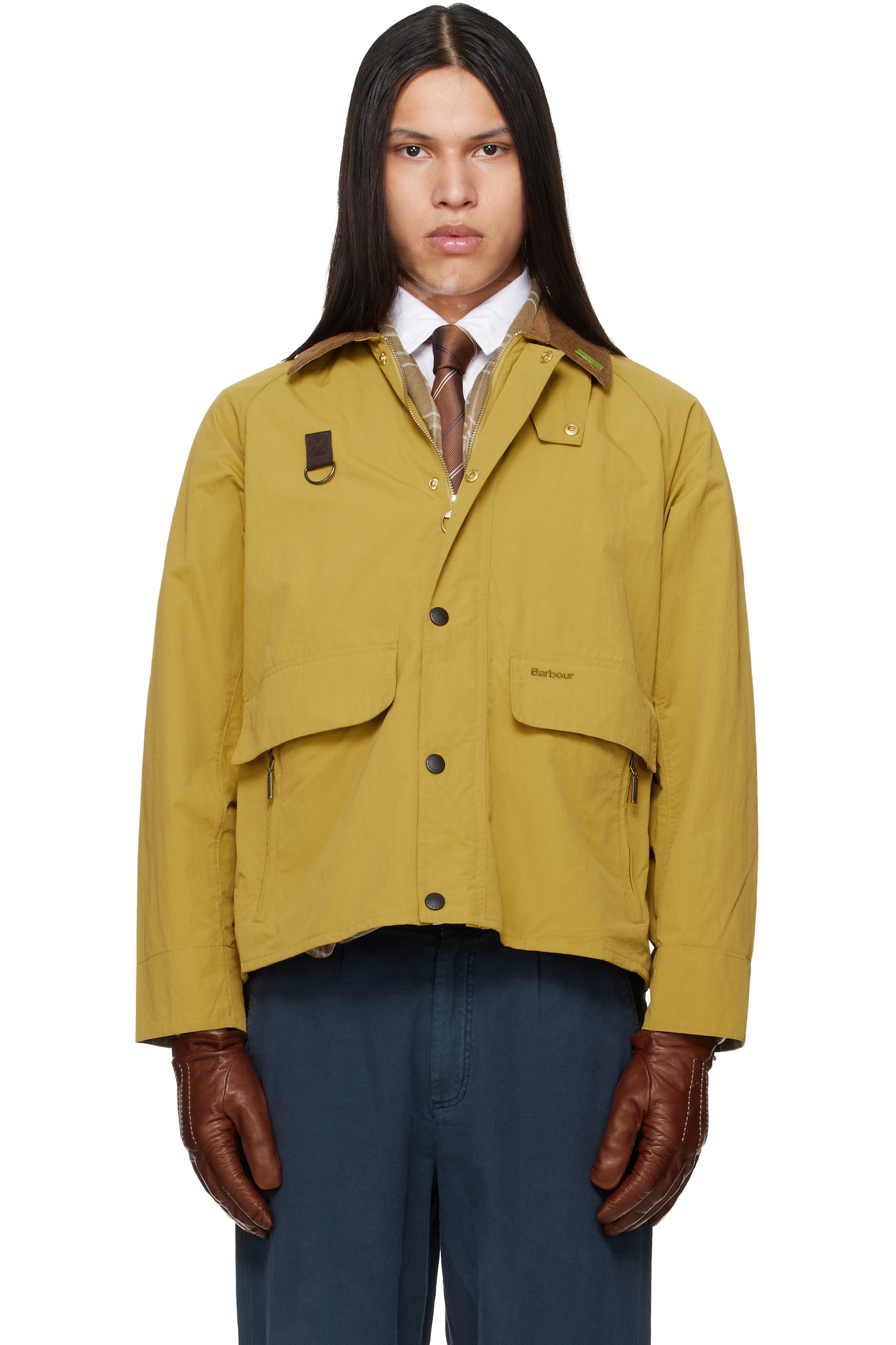 Barbour - 黄色 Icons Spey Casual 夹克