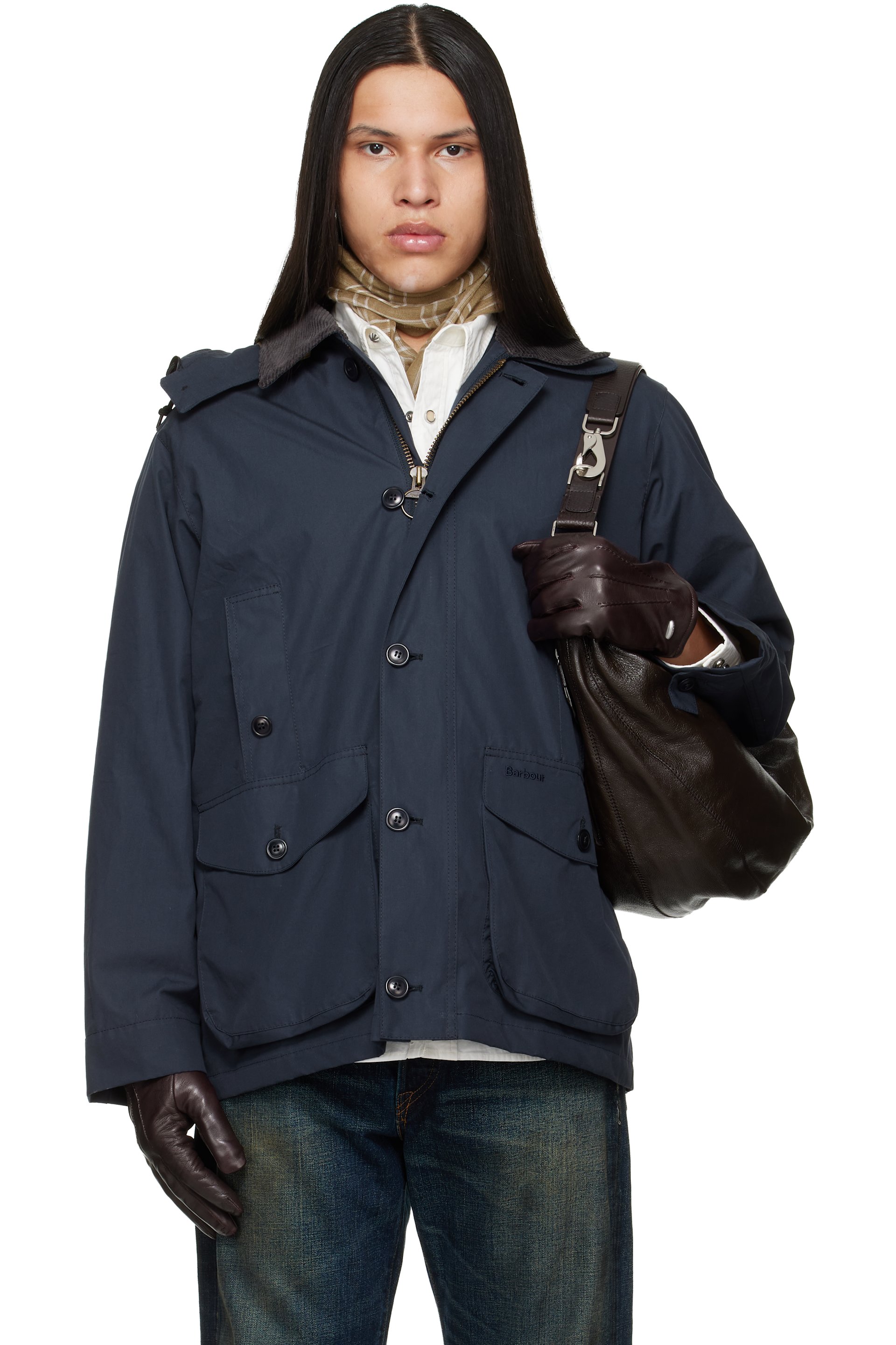 Barbour - 海军蓝 Ventile Endurance Showerproof 夹克