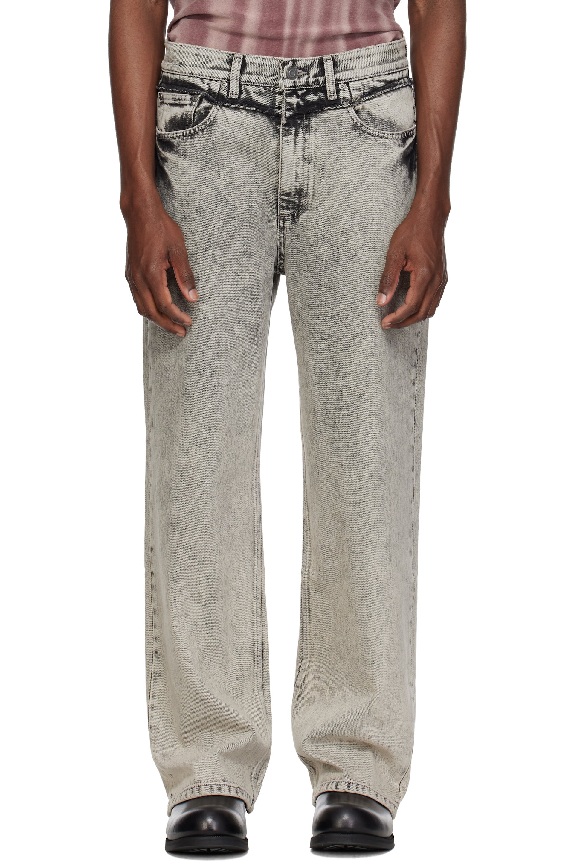 MMIC - Jean Off gris