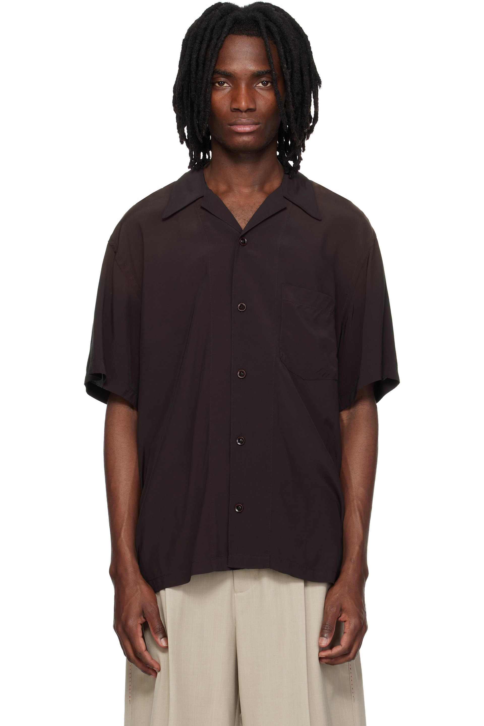 MMIC - Chemise Sundown bourgogne