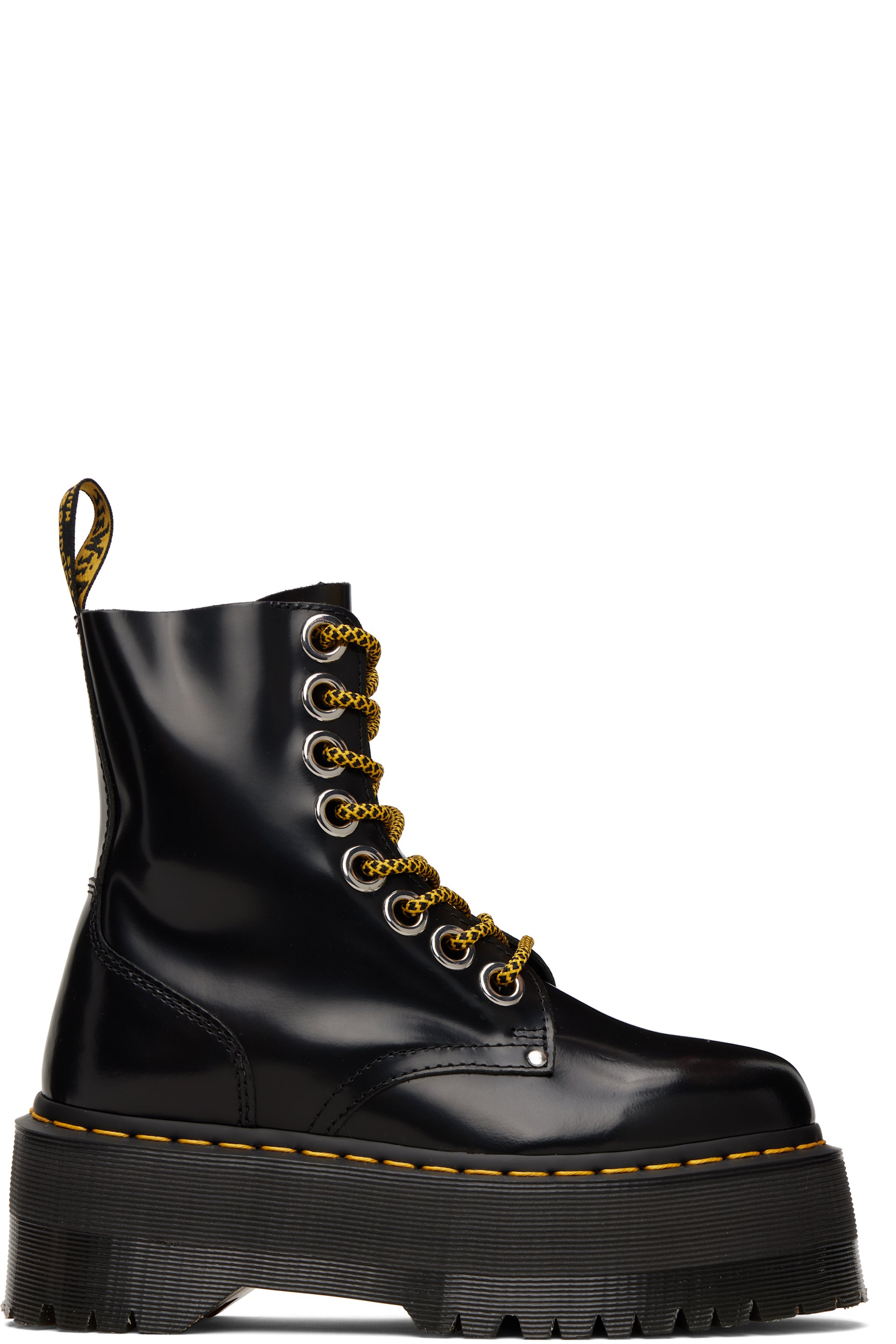 Dr. Martens - Bottes Jadon noires à semelle Max et à plateforme