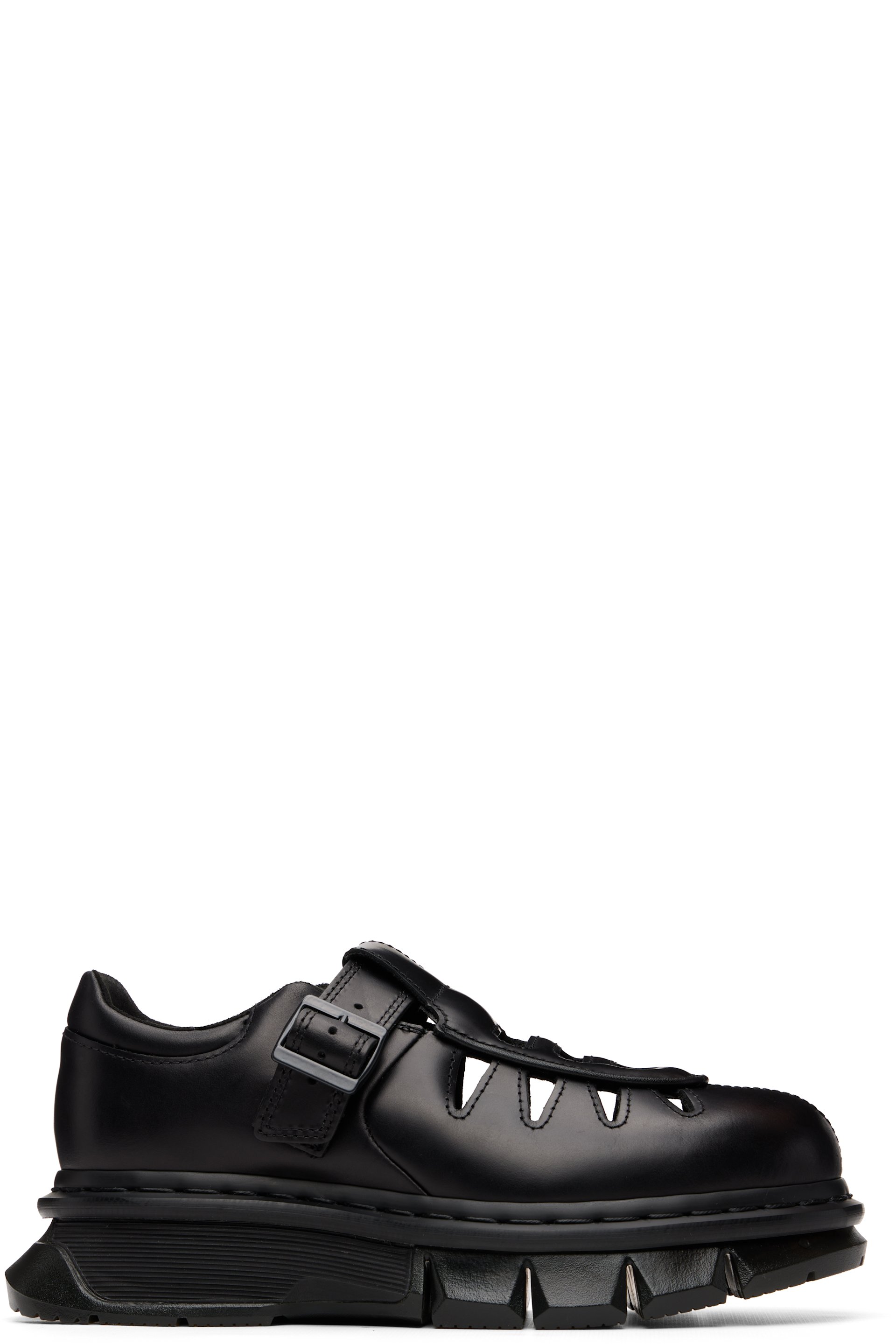 Dr. Martens - 黑色 Qubist Fisherman 乐福鞋