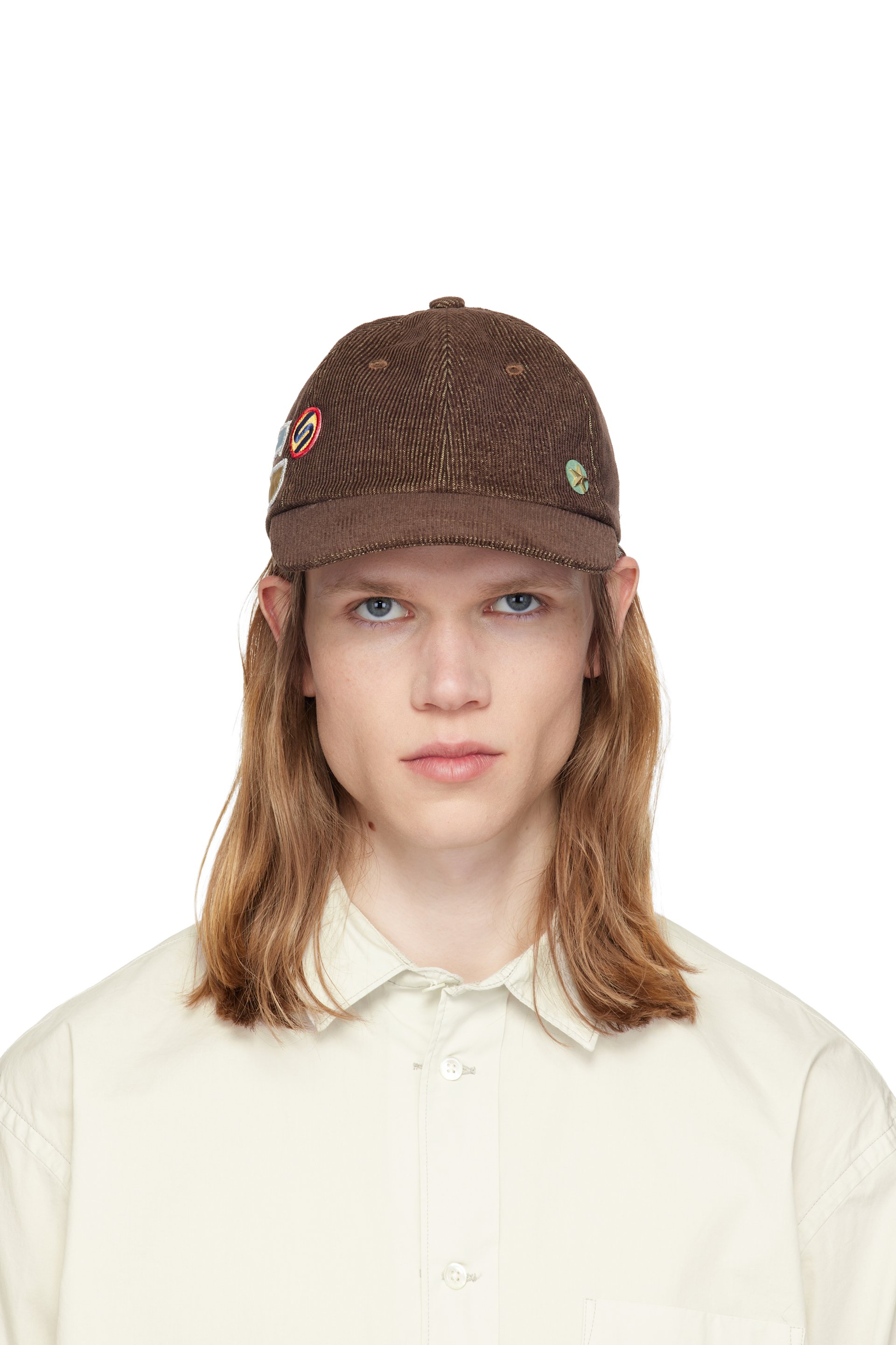 Silas - Brown Patch Cap