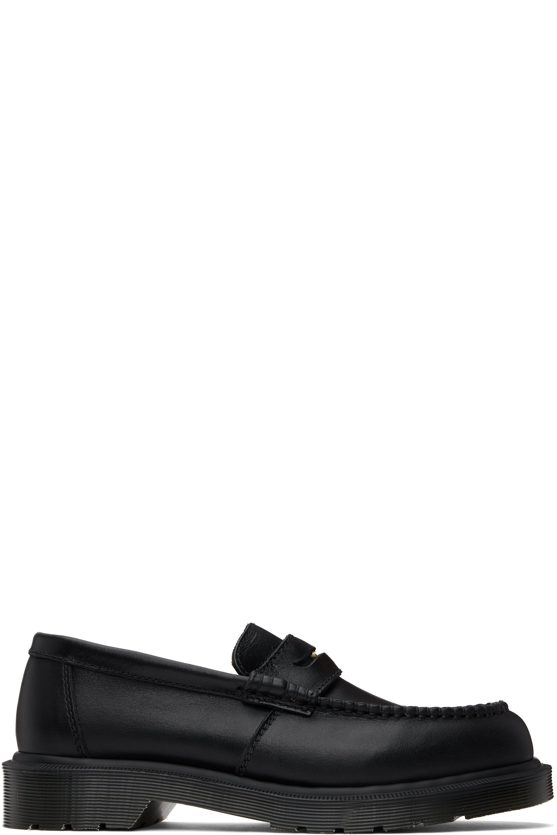 Dr. Martens - Flâneurs Penton noirs en cuir - Made in England