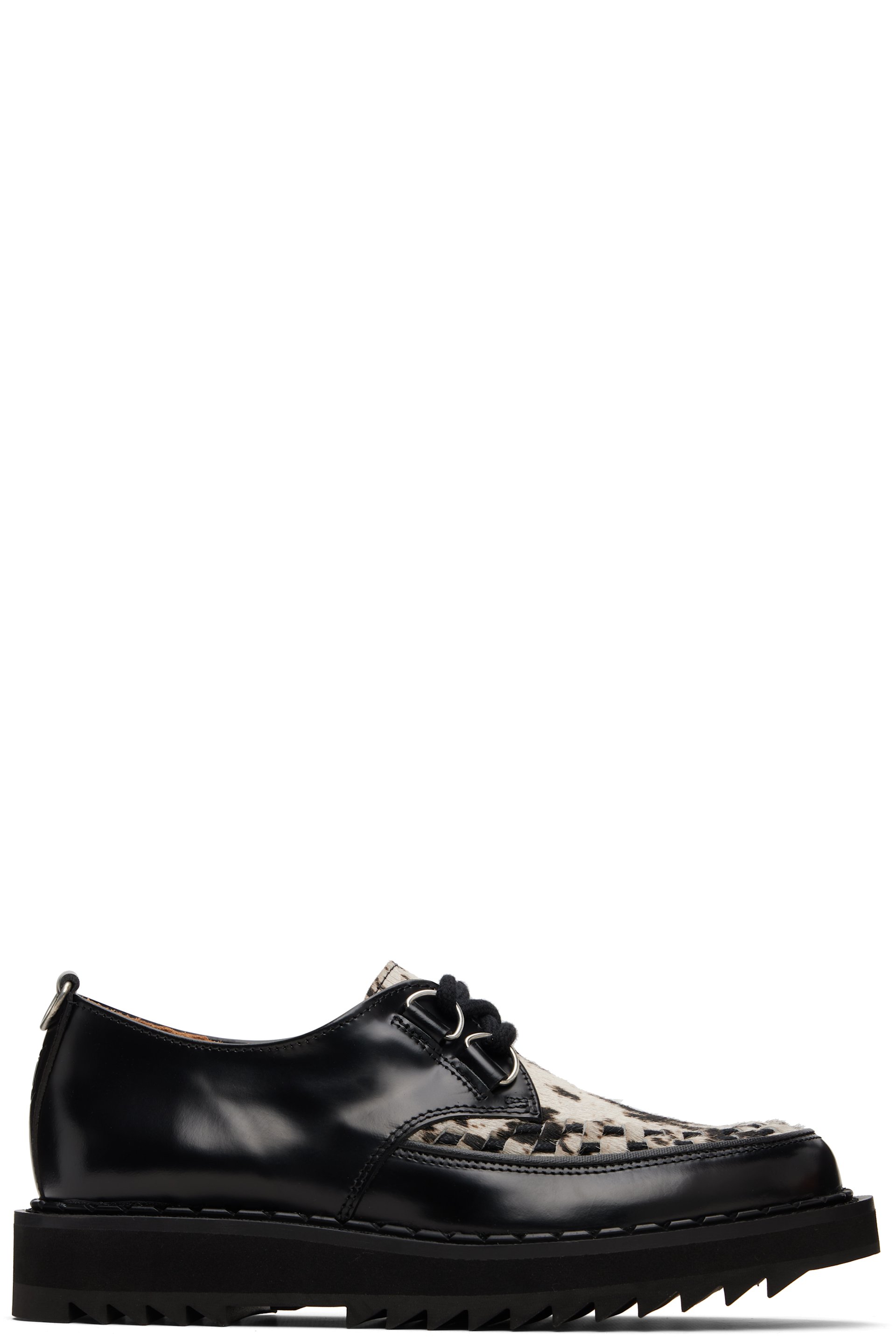 George Cox - Derbys Hatton noir et blanc cassé