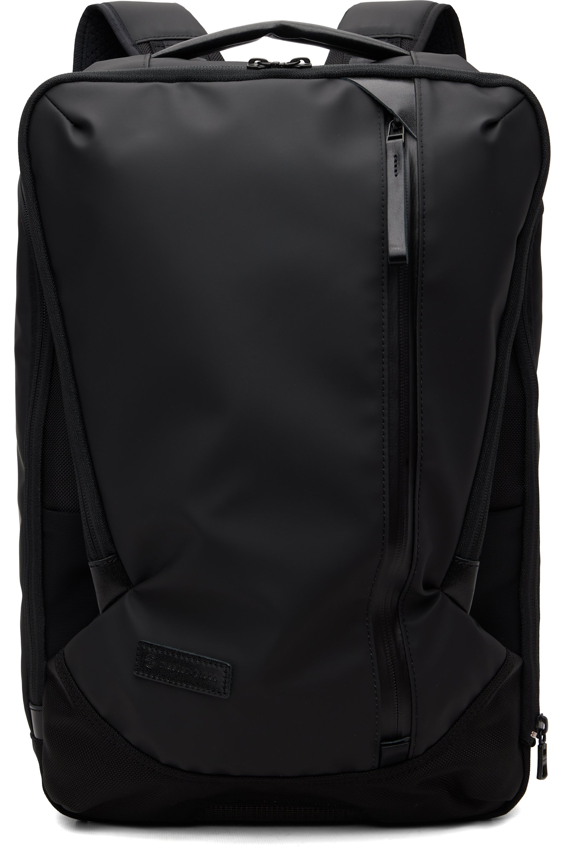 master-piece: Black Slick L Backpack | SSENSE