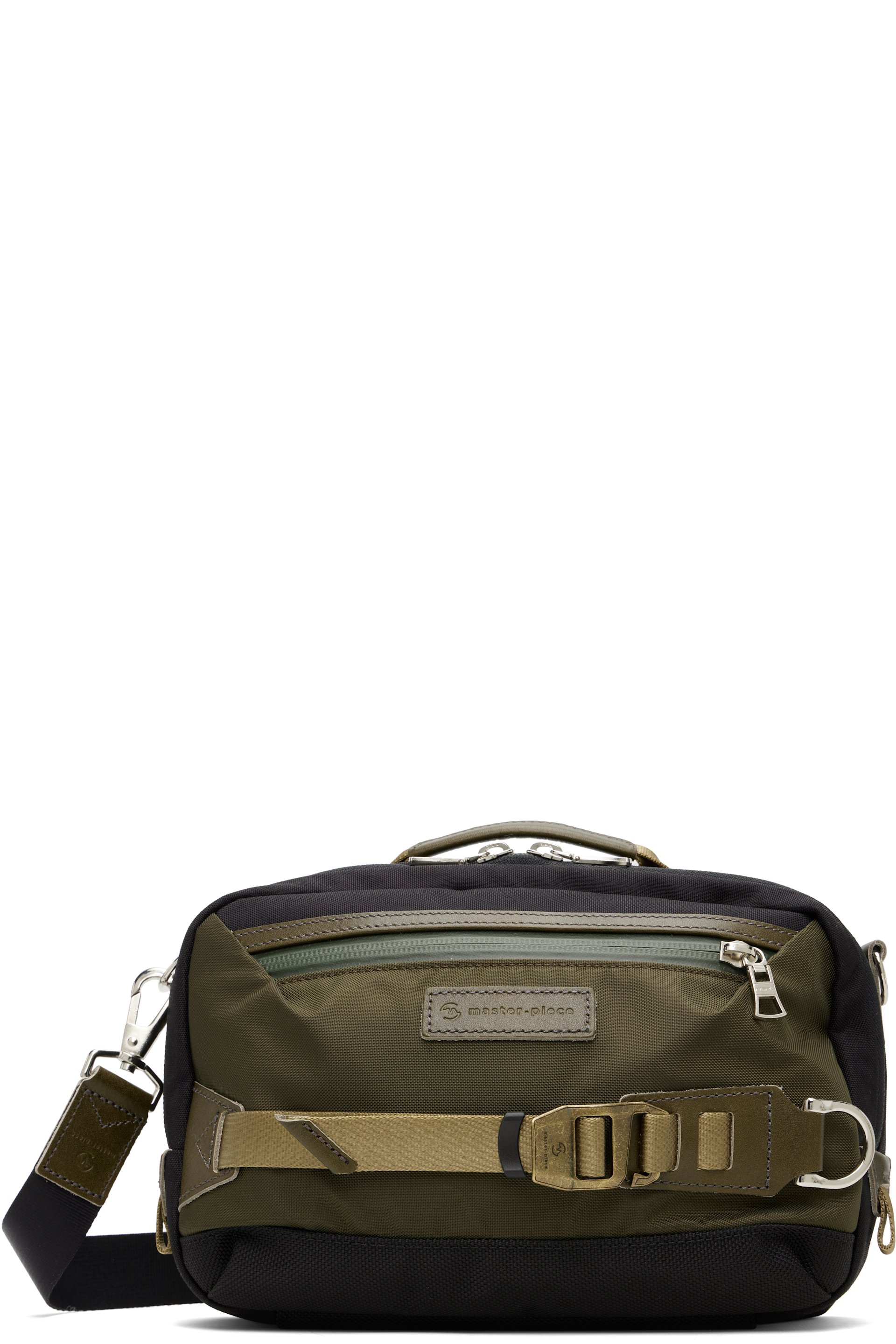 master-piece - Khaki  & Black Potential 2WAY Mini Shoulder Bag