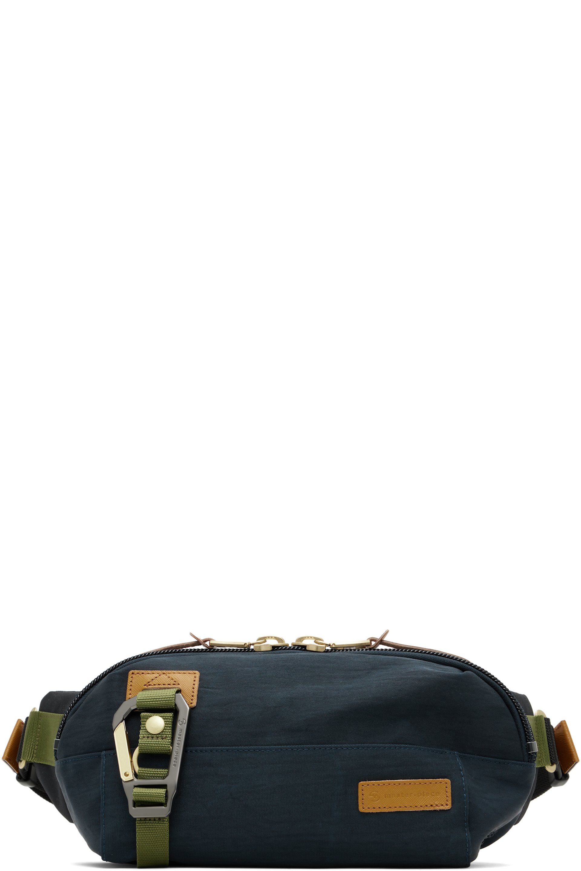 master-piece - Navy Link Waist Belt Bag