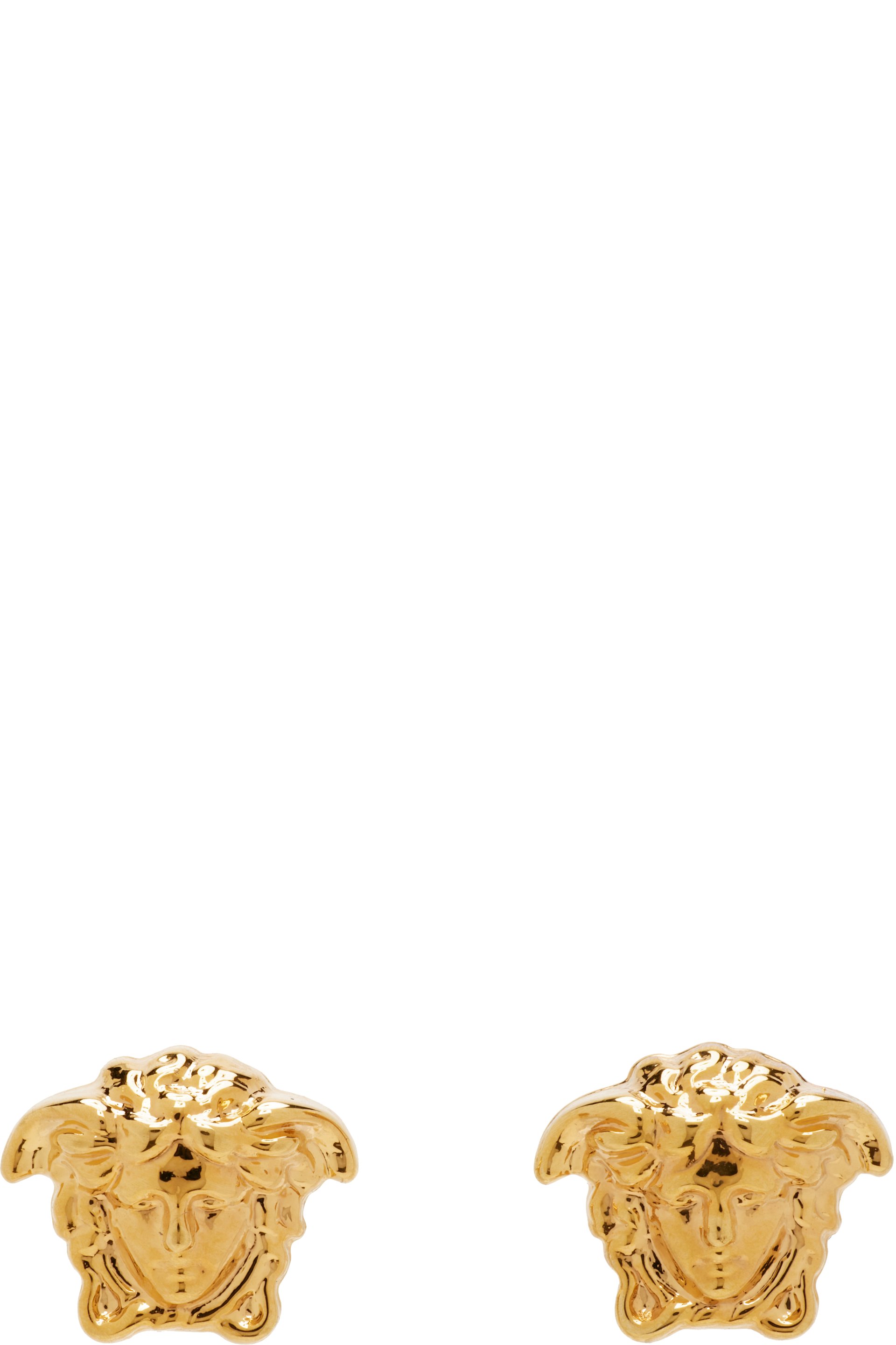 Versace - Boucles d'oreilles à logo Medusa