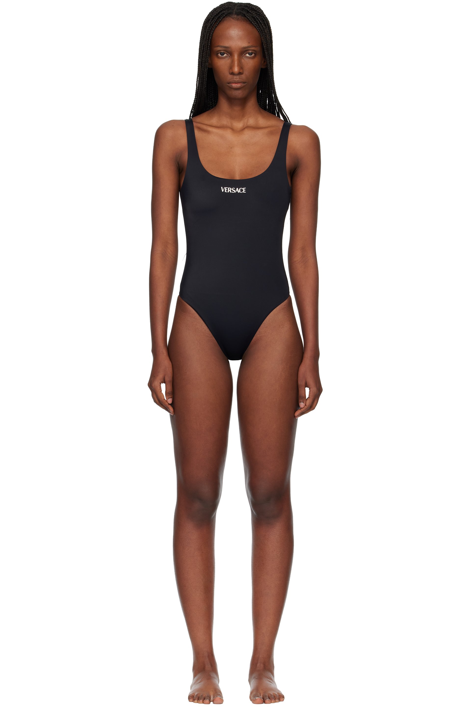 Versace - Maillot de bain une pièce noir