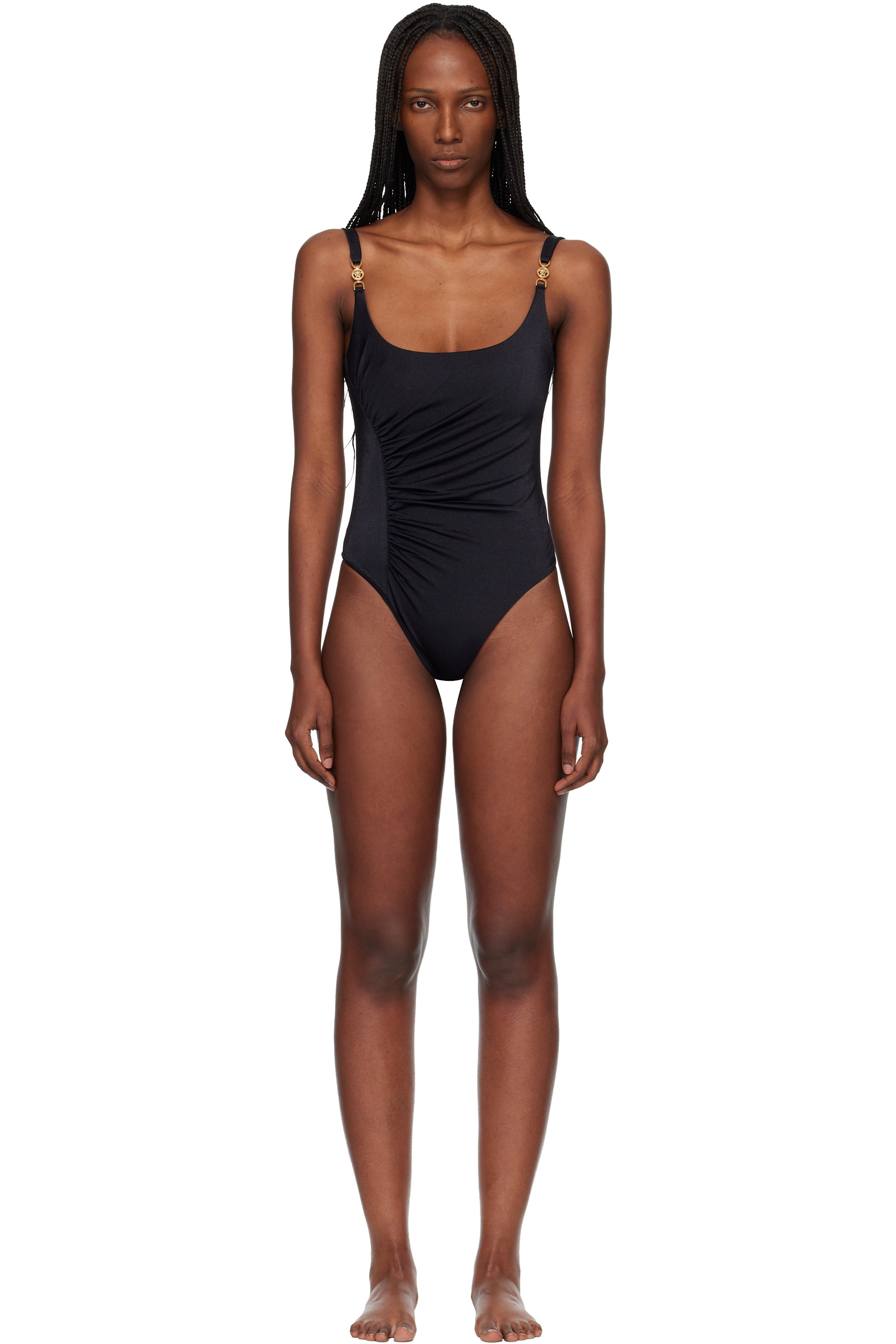 Versace - Maillot de bain une pièce noir