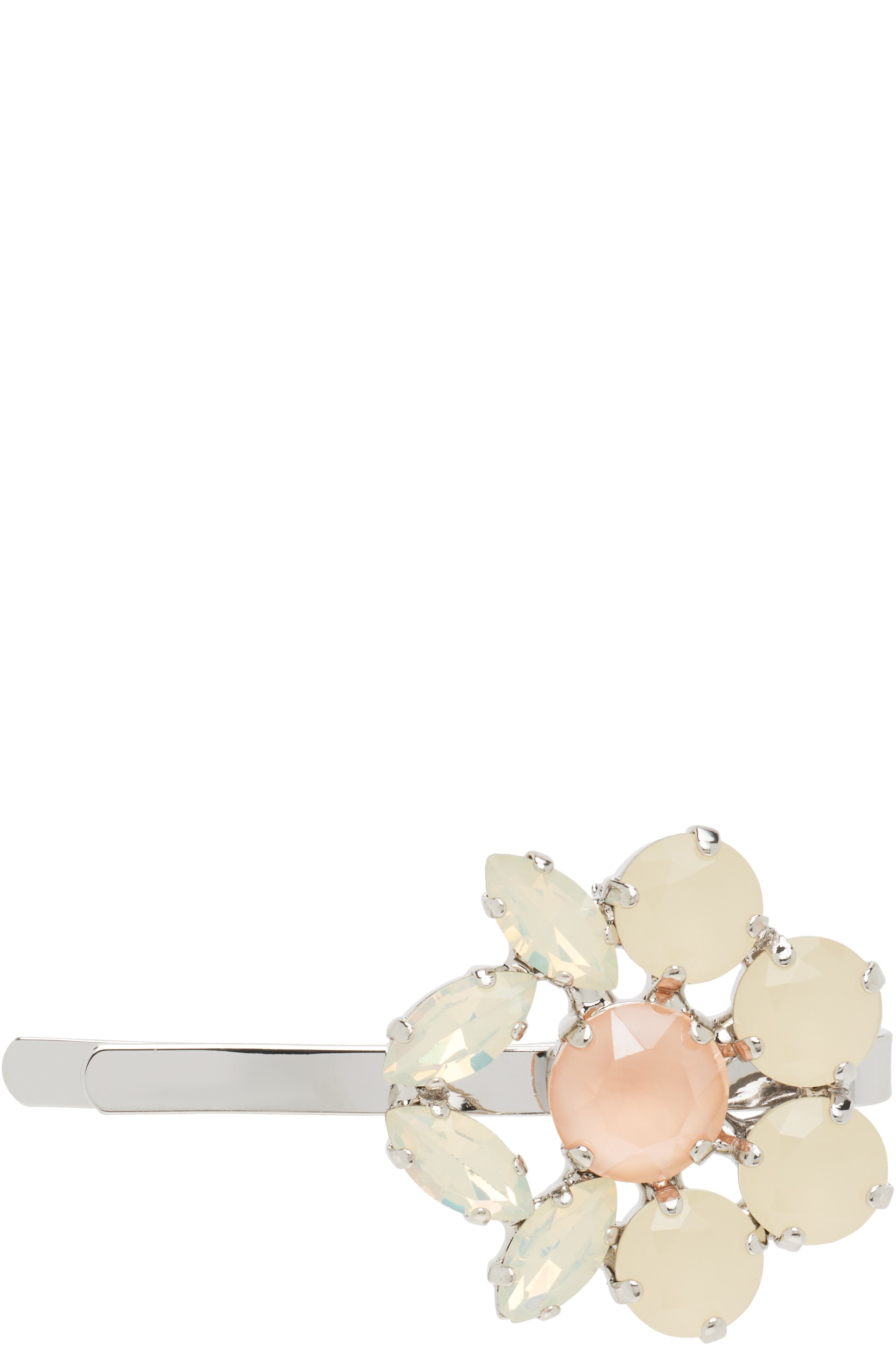 Simone Rocha - シルバー Mini Heartbloom ヘアクリップ
