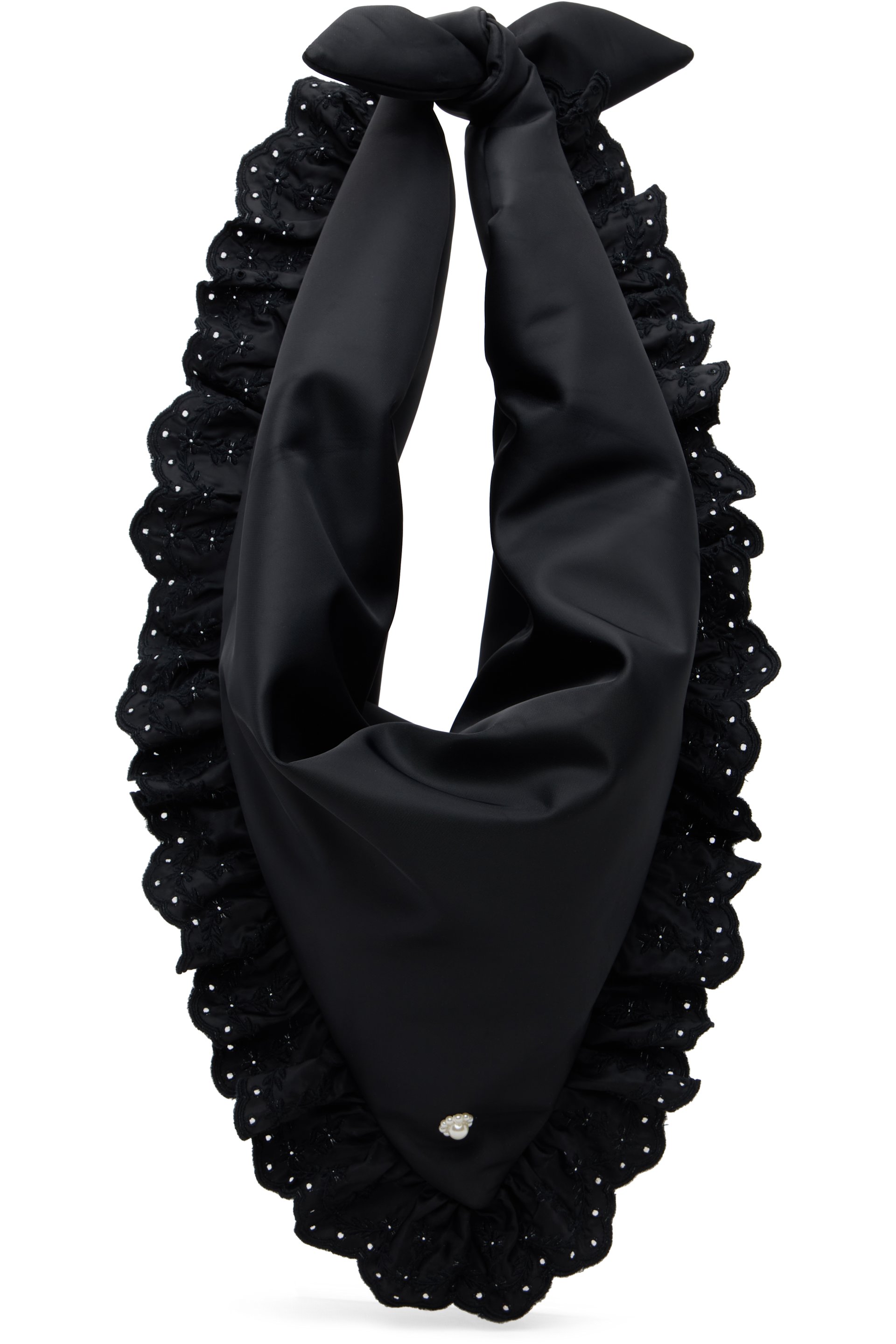 Simone Rocha - ブラック Pillowcase サッチェルバッグ