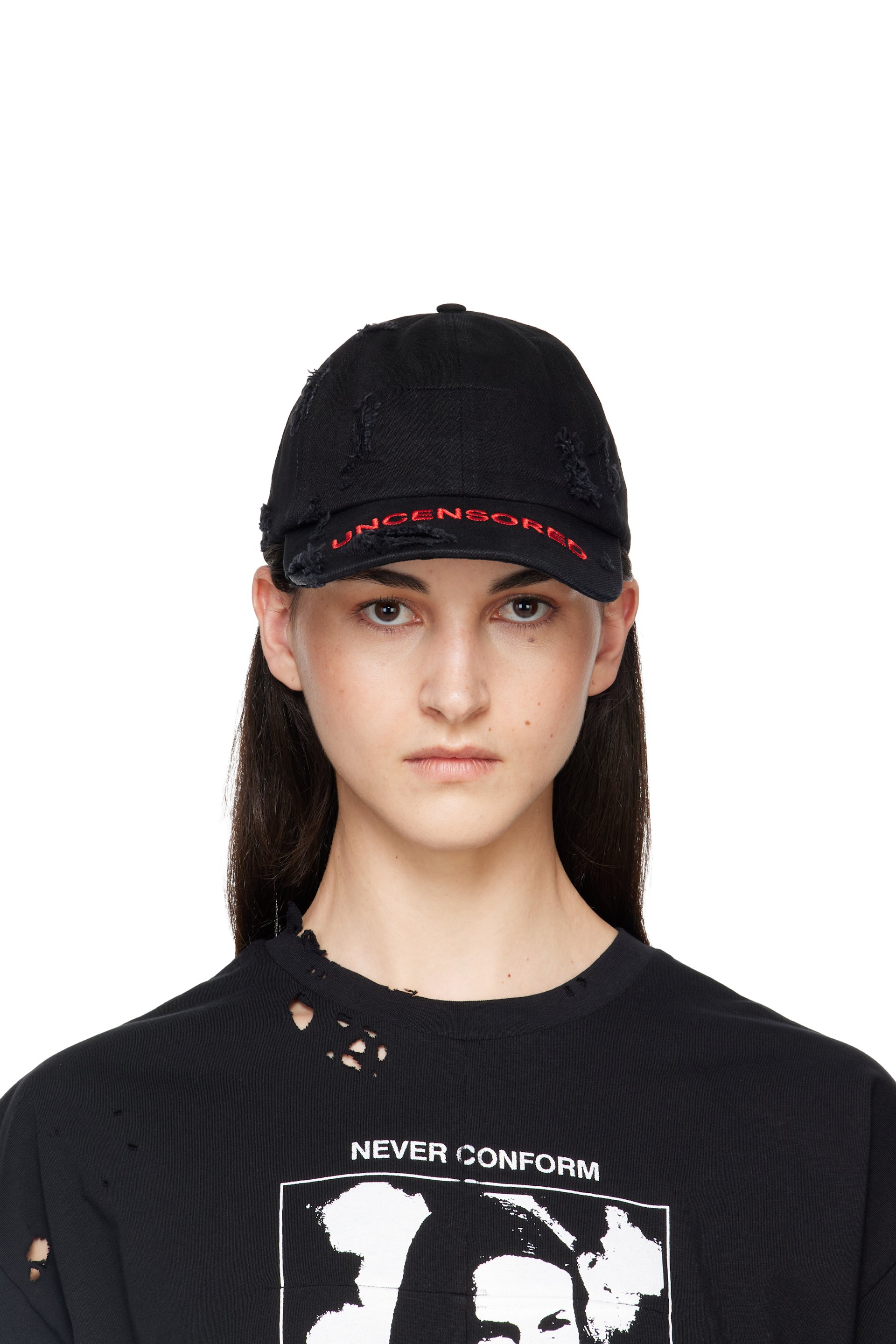 MATIÈRES FÉCALES - Black 'Uncensored' Cap