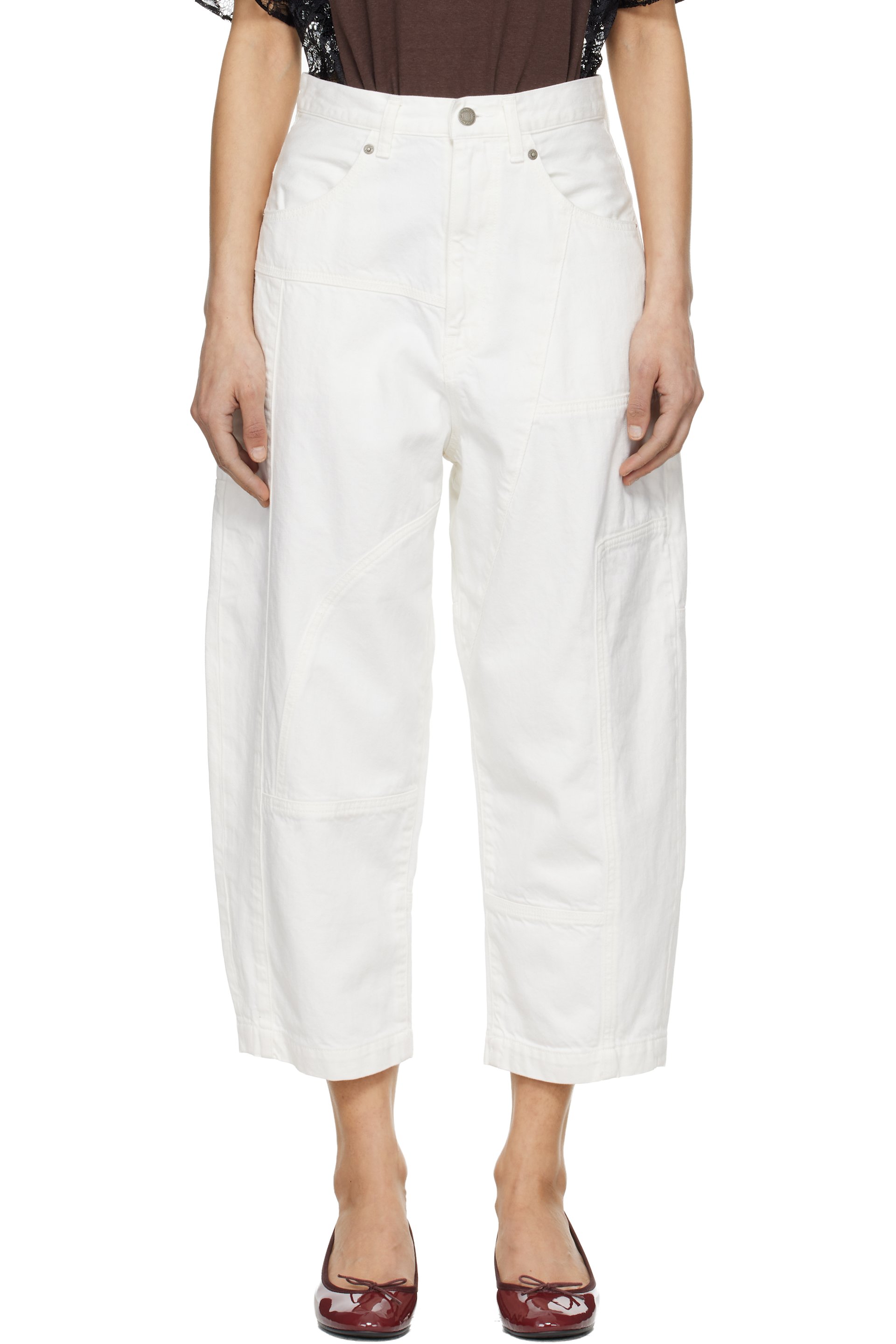 UNDERCOVER - Jean UP1F1503-1 blanc