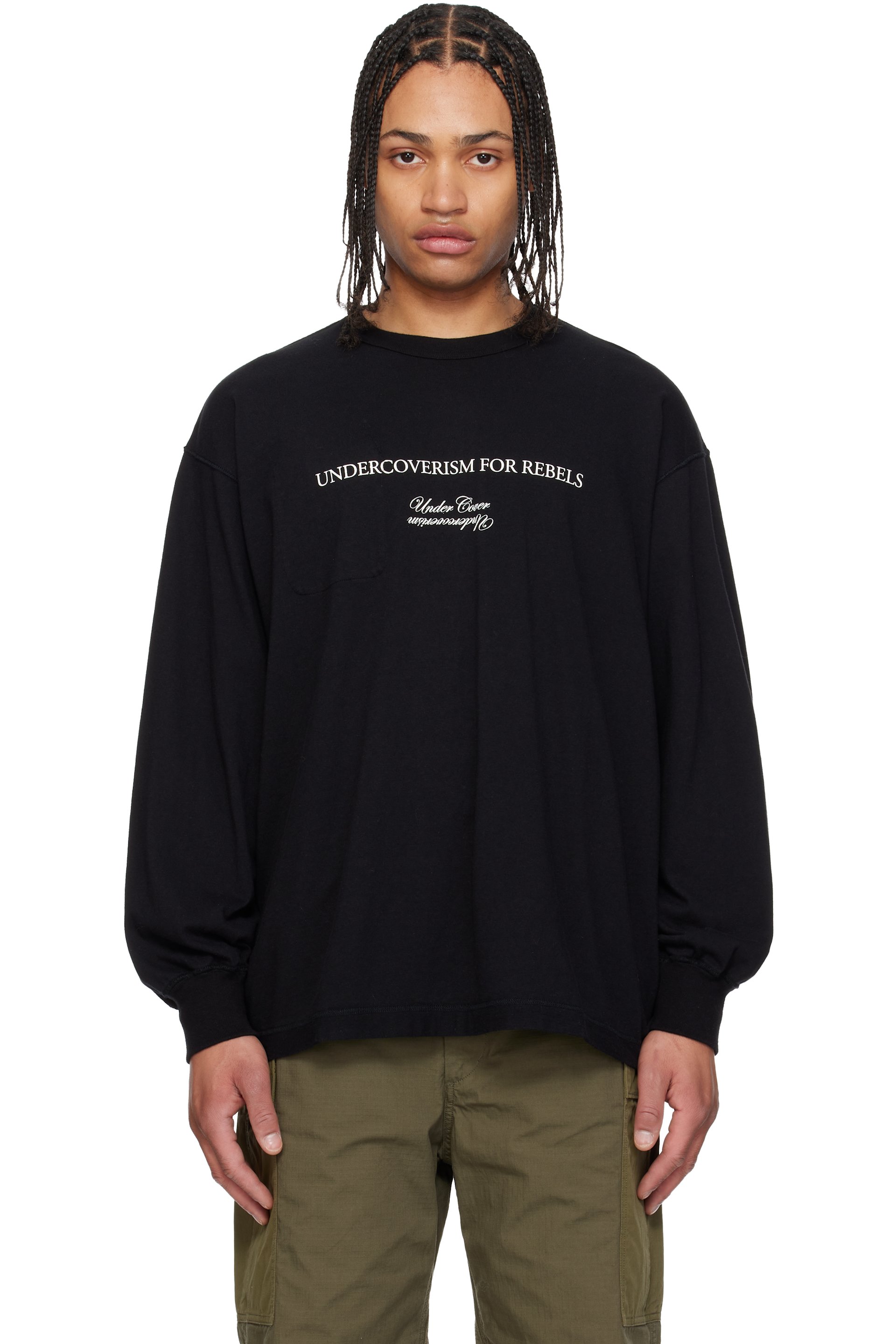 UNDERCOVER: Black UP1F4807 T-shirt | SSENSE