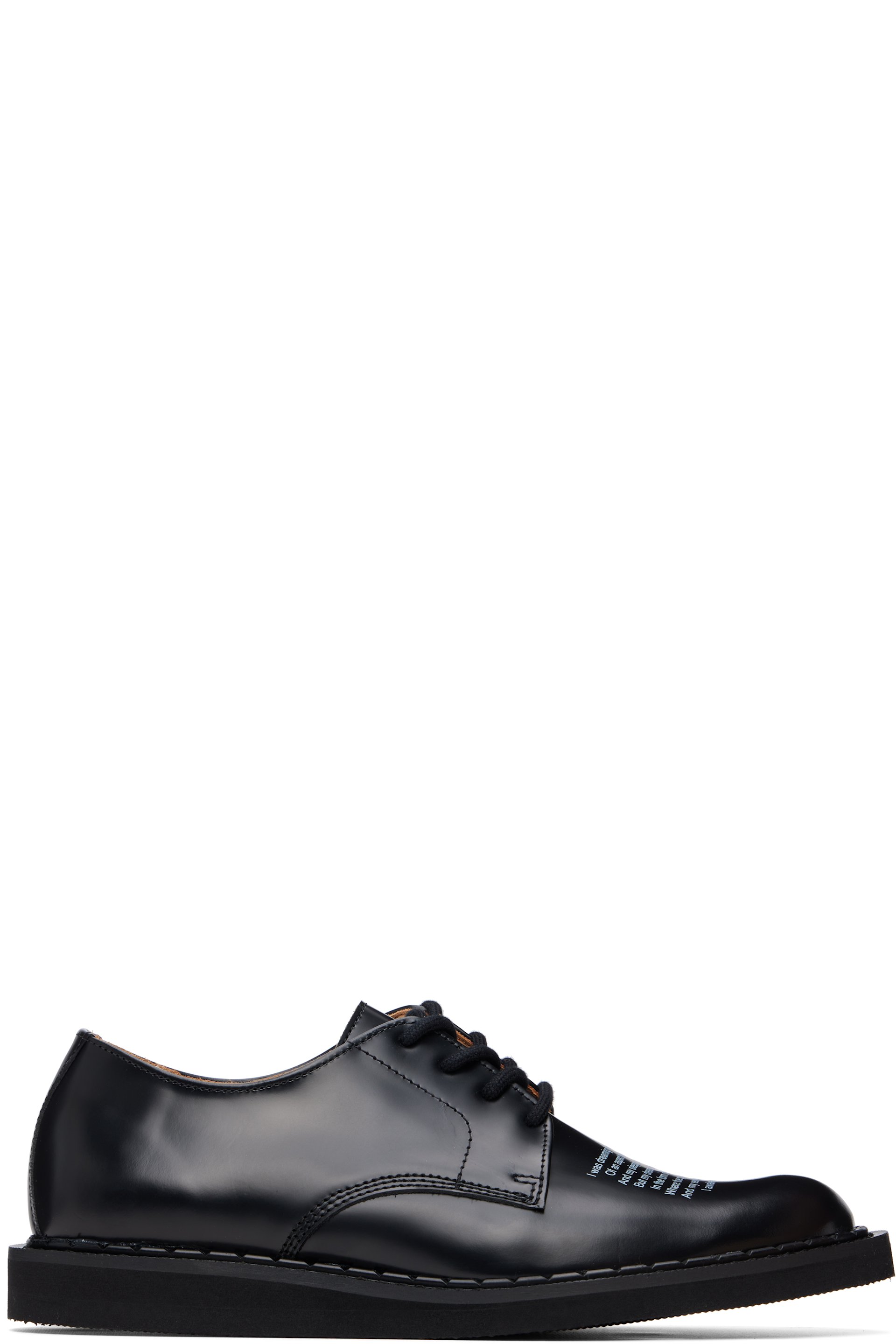 UNDERCOVER - Black UNDERCOVER Edition 'People Have the Power' Derbys