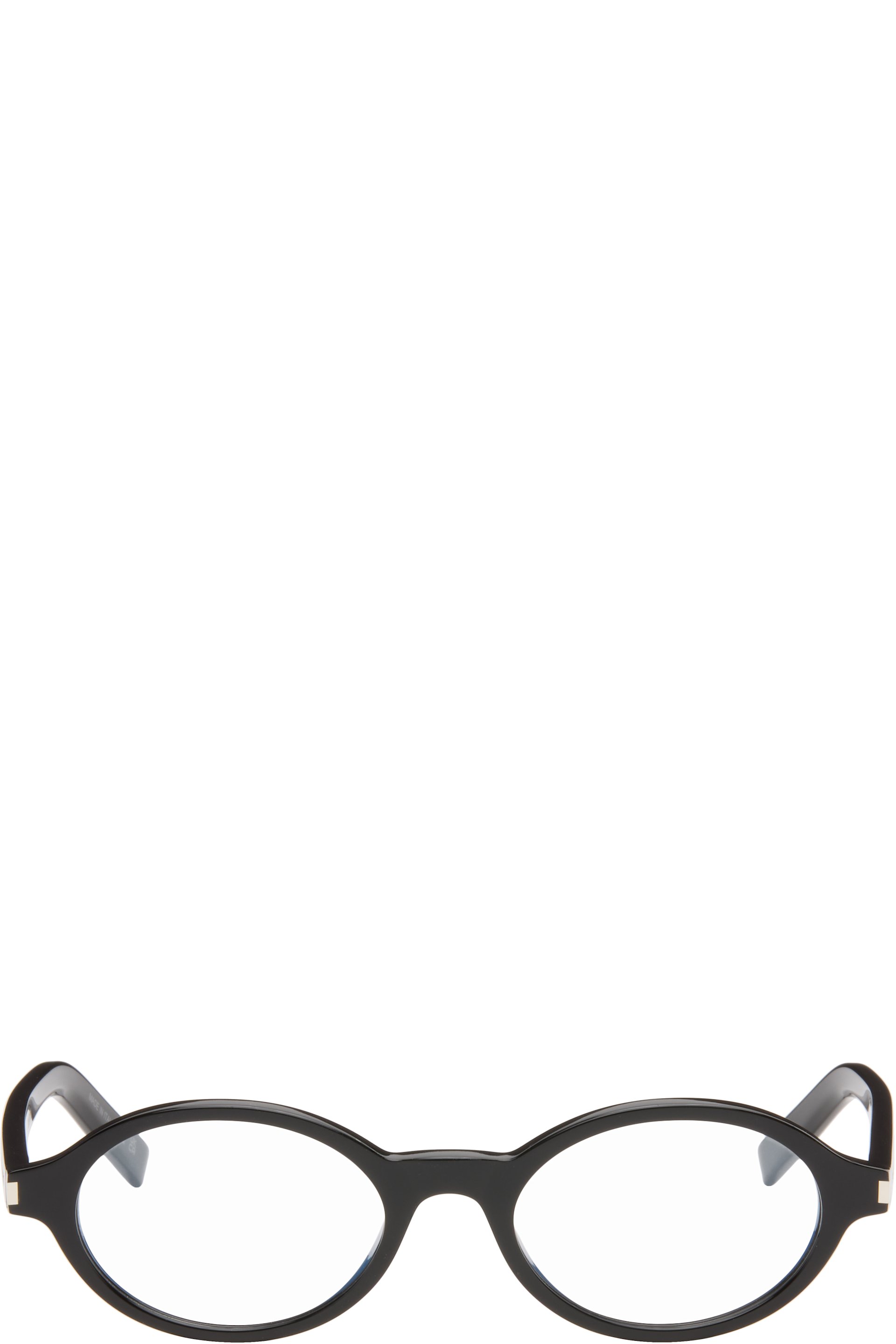 Saint Laurent - Black SL 751 Jeanne Round Oval Glasses