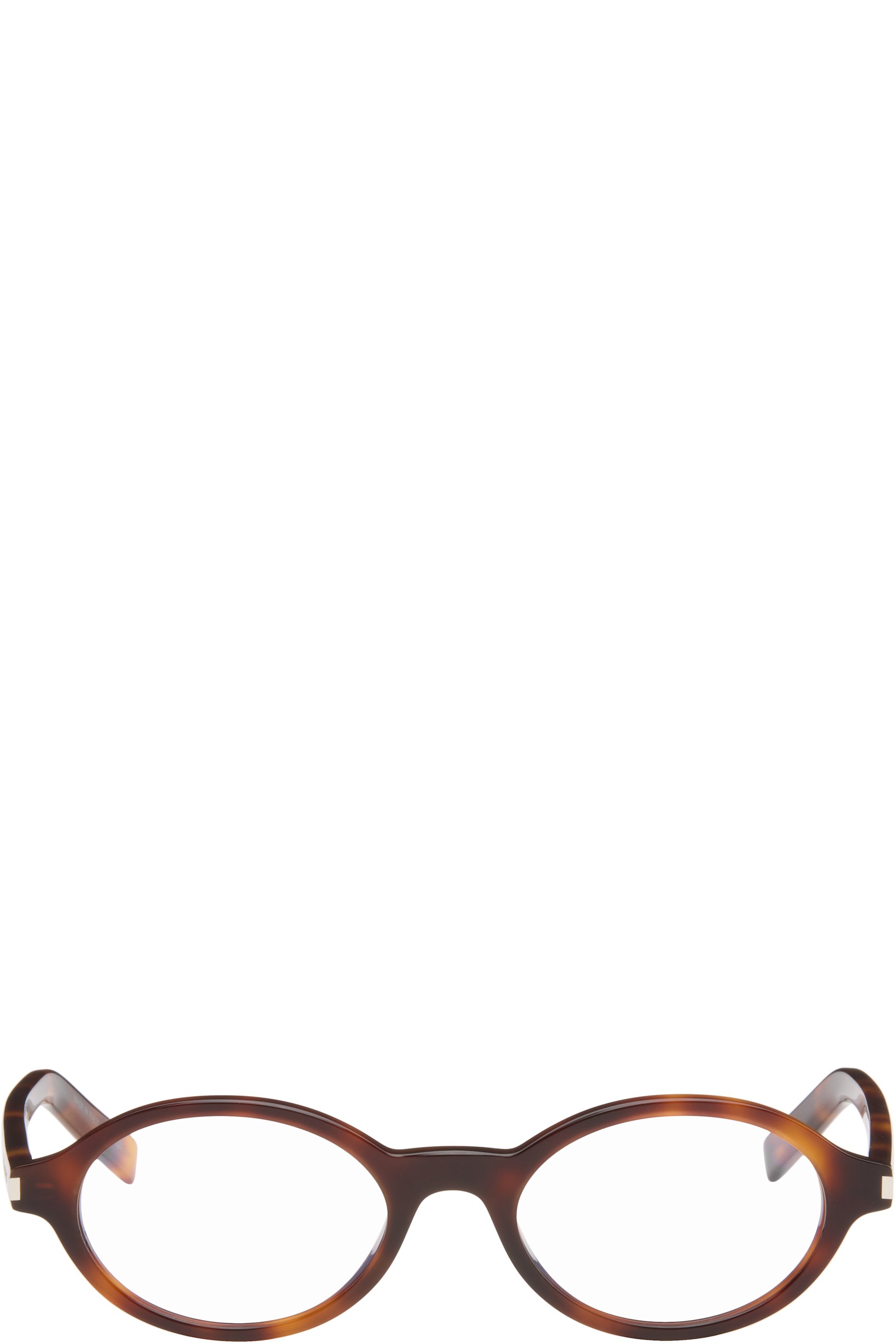 Saint Laurent - Brown SL 751 Jeanne Round Oval Glasses