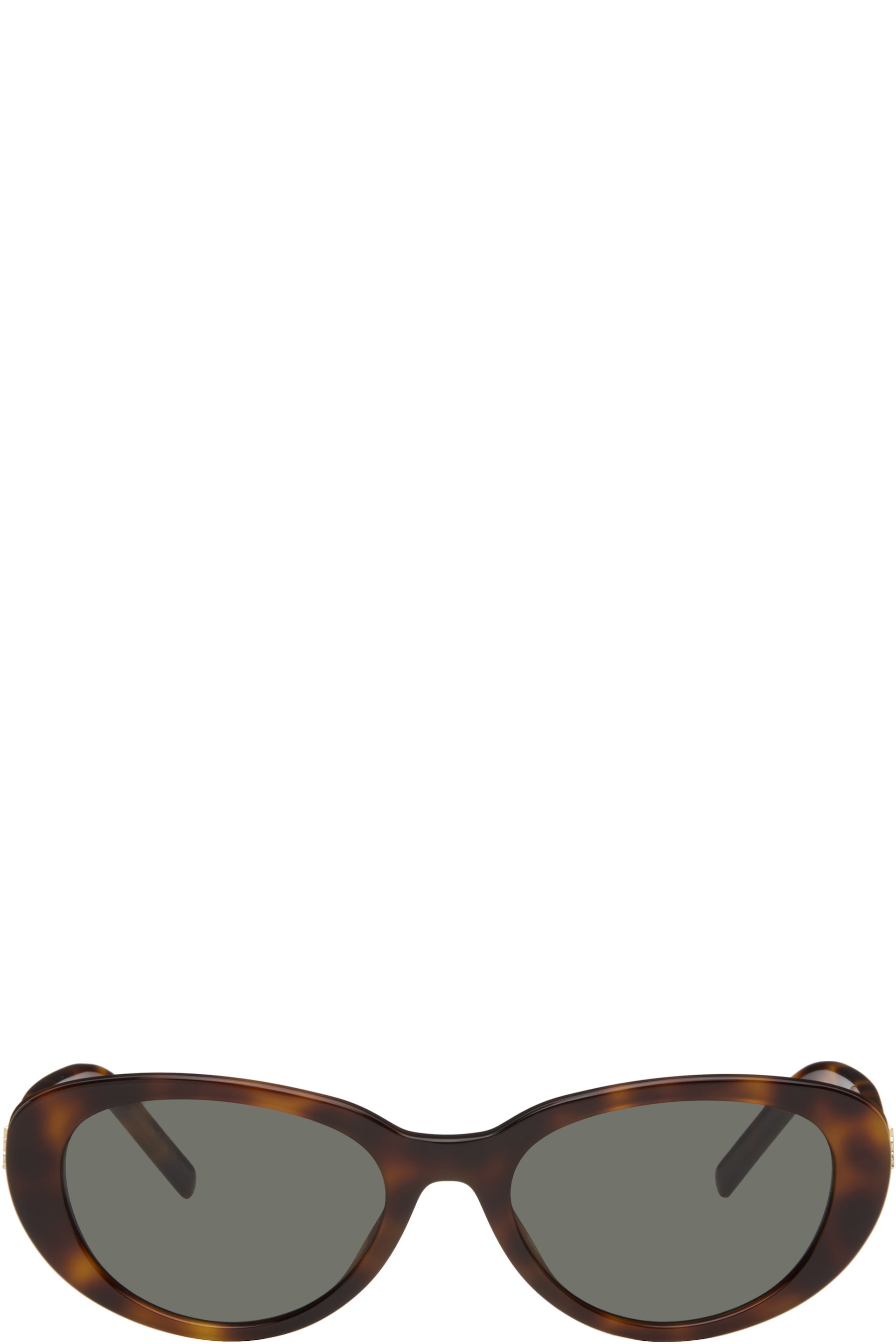 Saint Laurent - Lunettes de soleil SL M154 brunes
