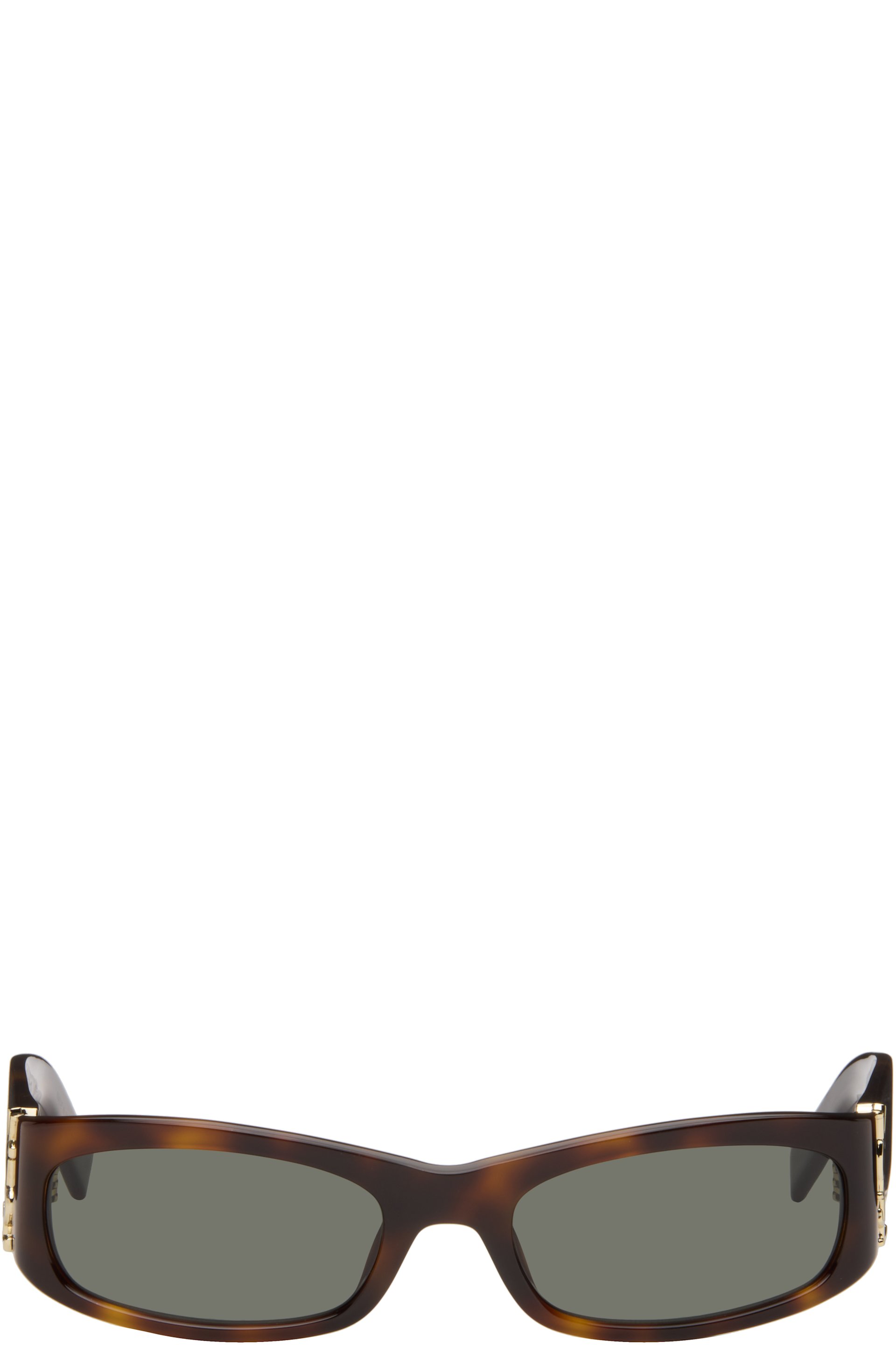 Saint Laurent - Lunettes de soleil SL M152 brunes