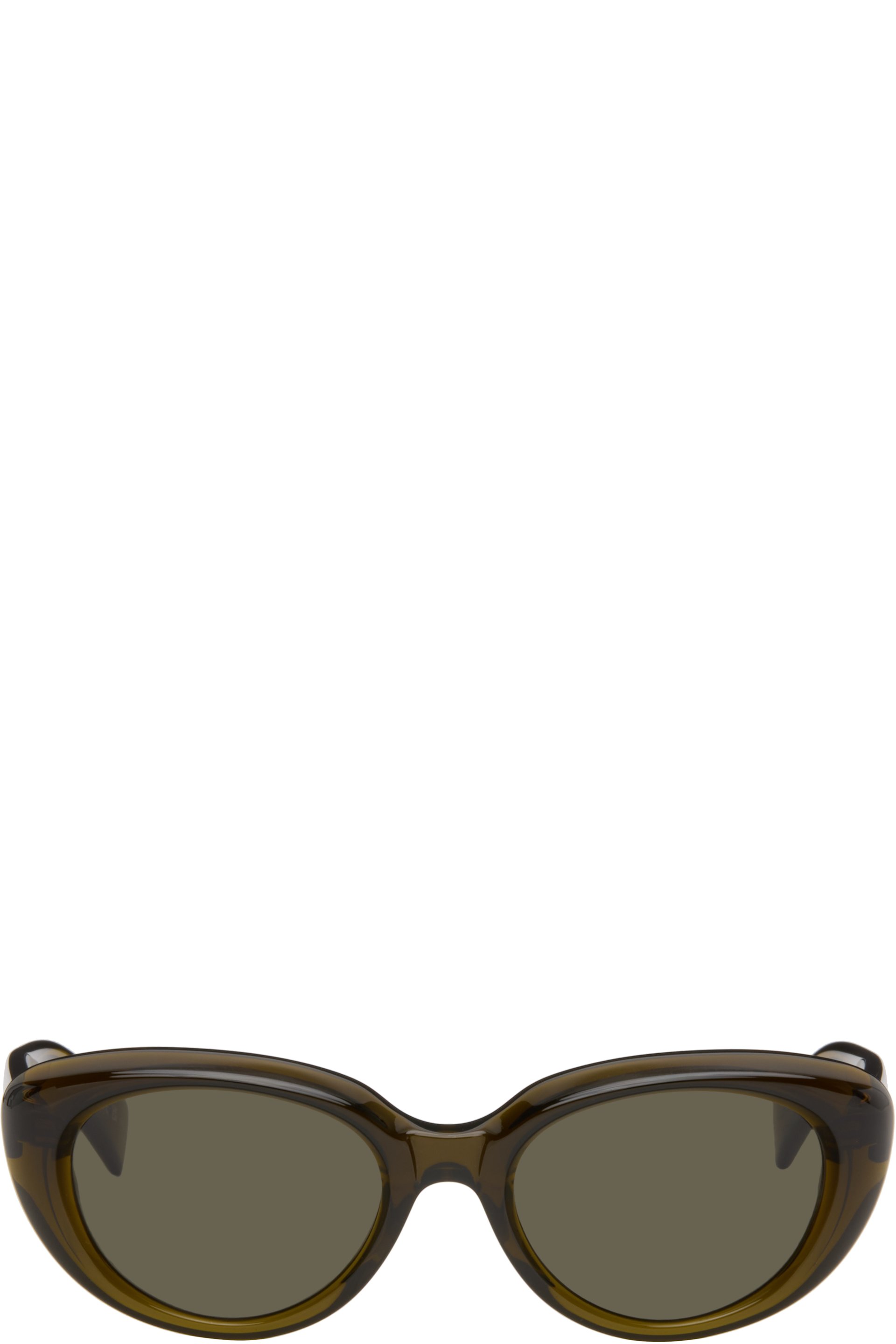 Saint Laurent - Lunettes de soleil SL 859 kaki