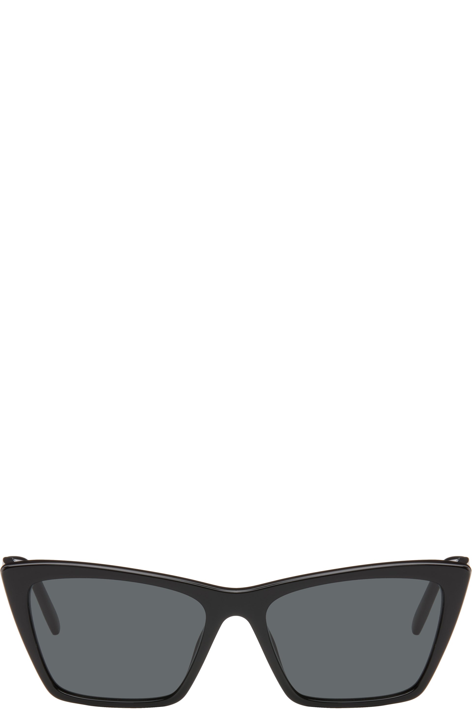 Saint Laurent - Lunettes de soleil SL 737 Mica noires à monture fine