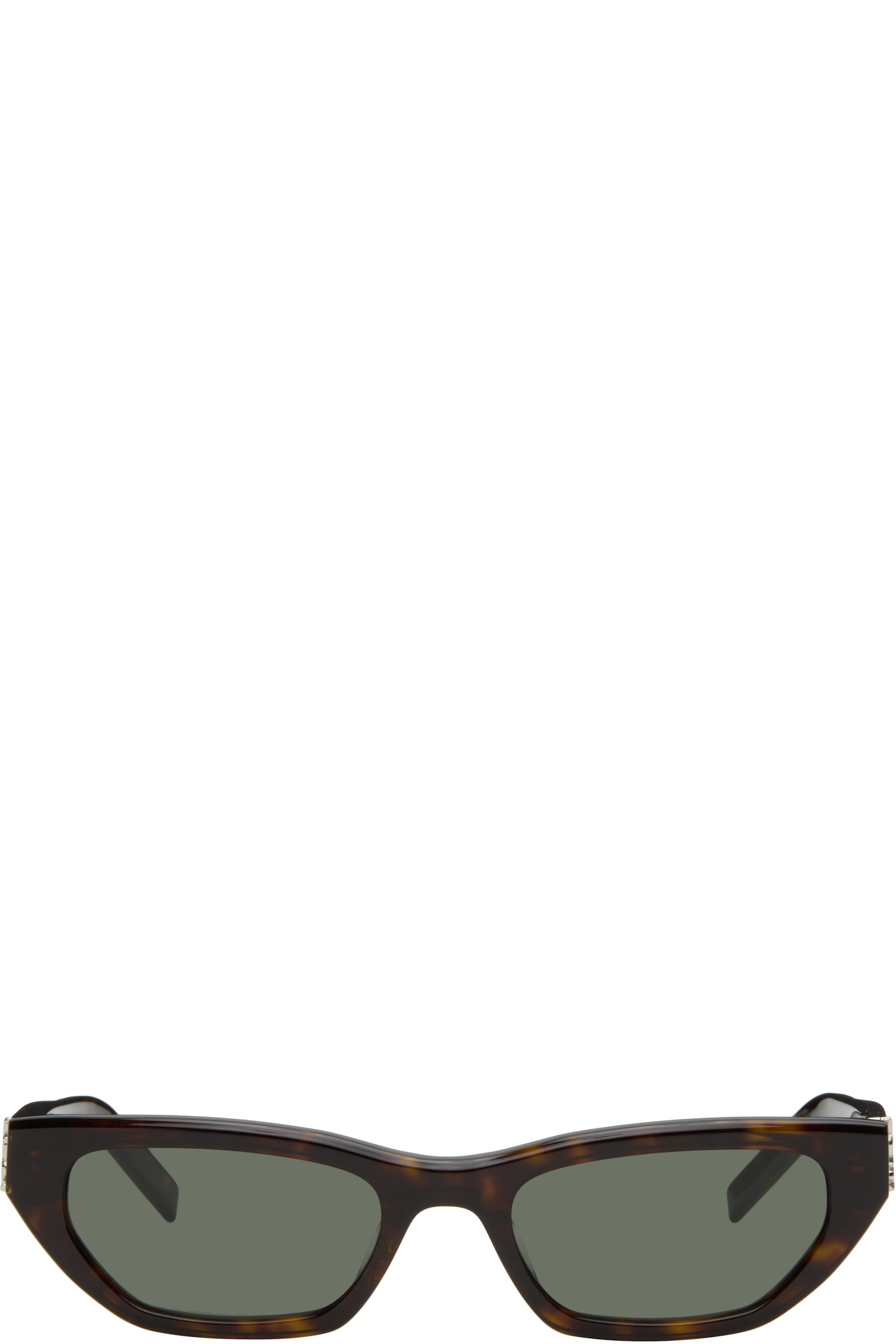 Saint Laurent - Lunettes de soleil SL M126 brunes