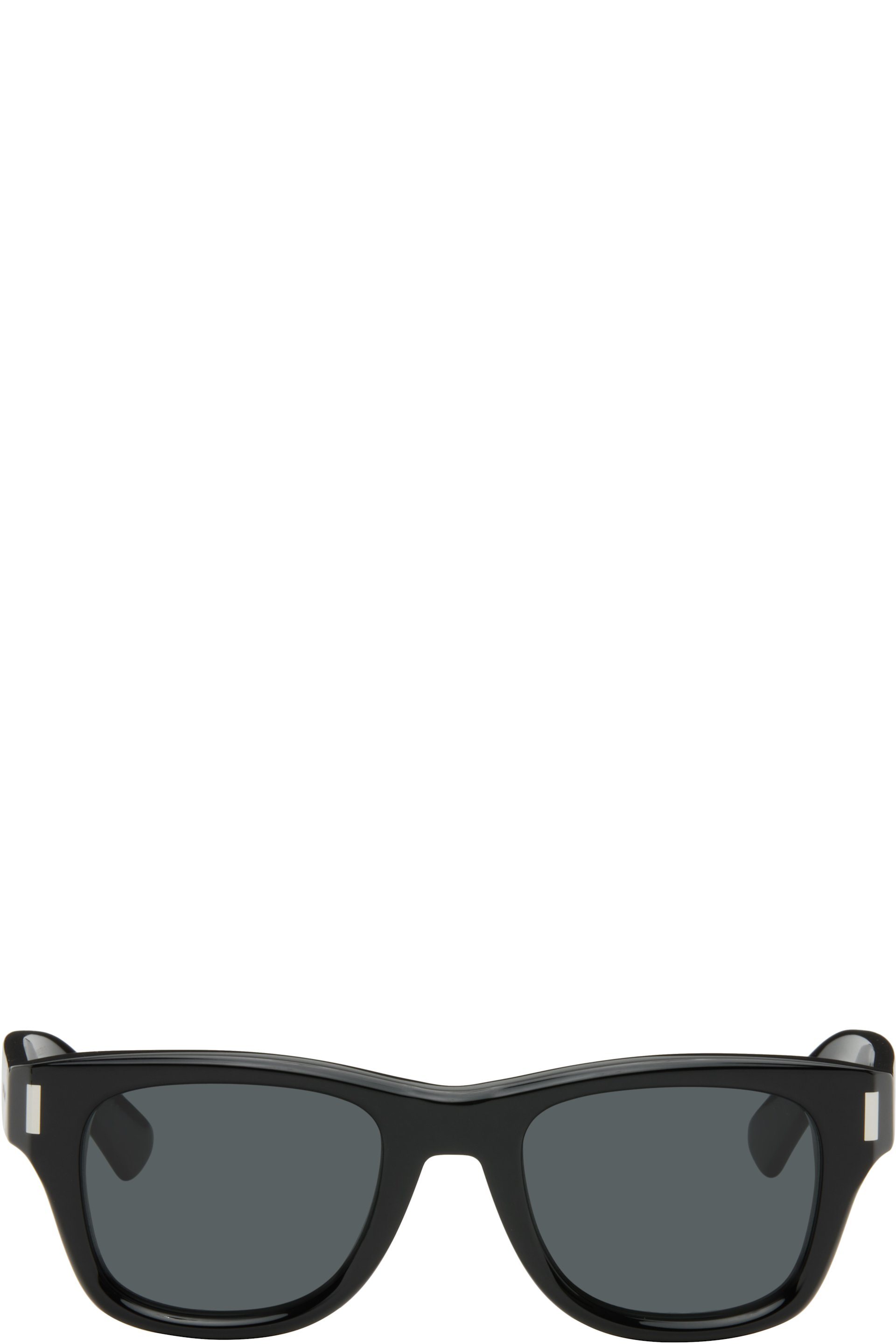 Saint Laurent - Lunettes de soleil SL 838 noires à monture épaisse