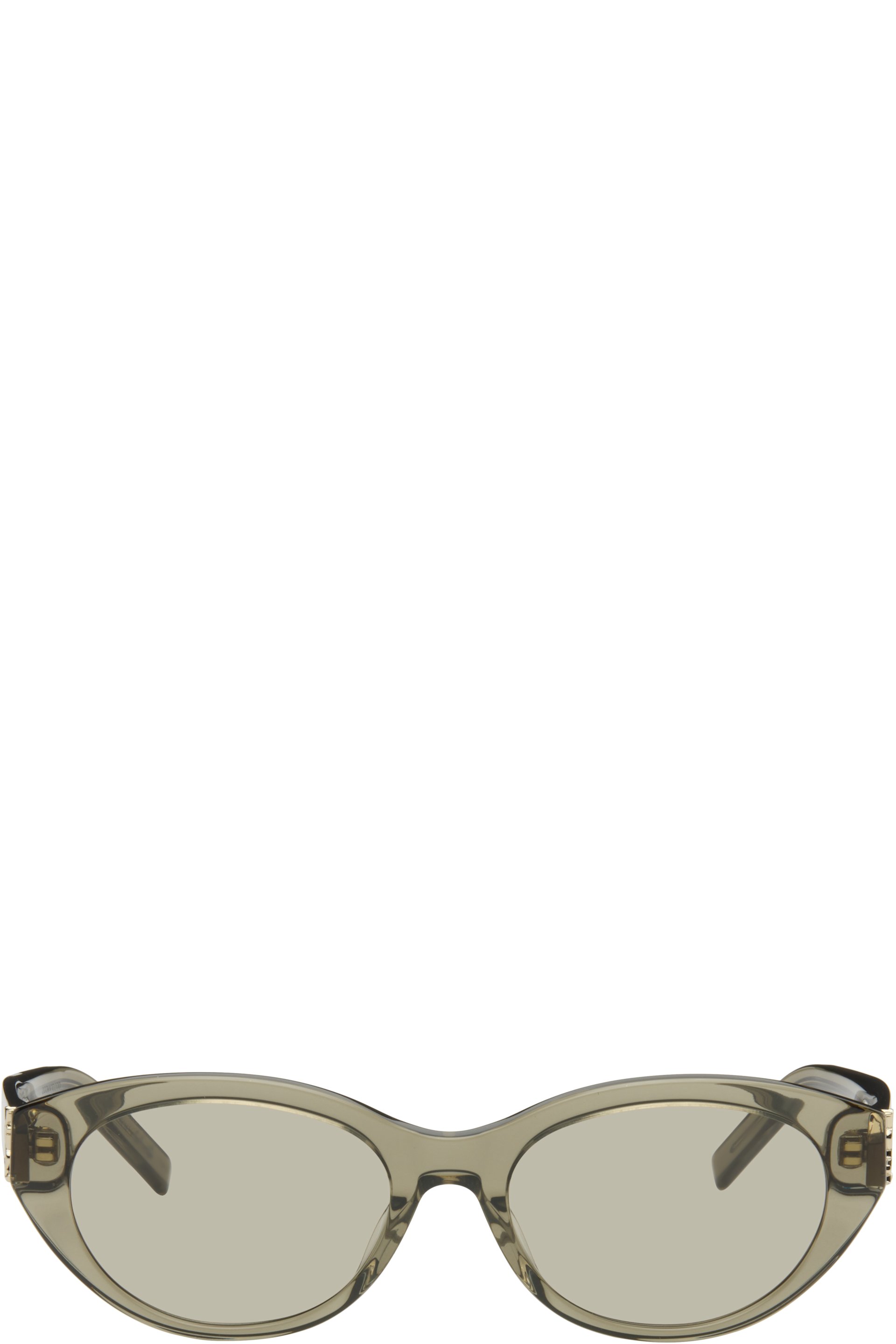 Saint Laurent - Lunettes de soleil SL M184 grises