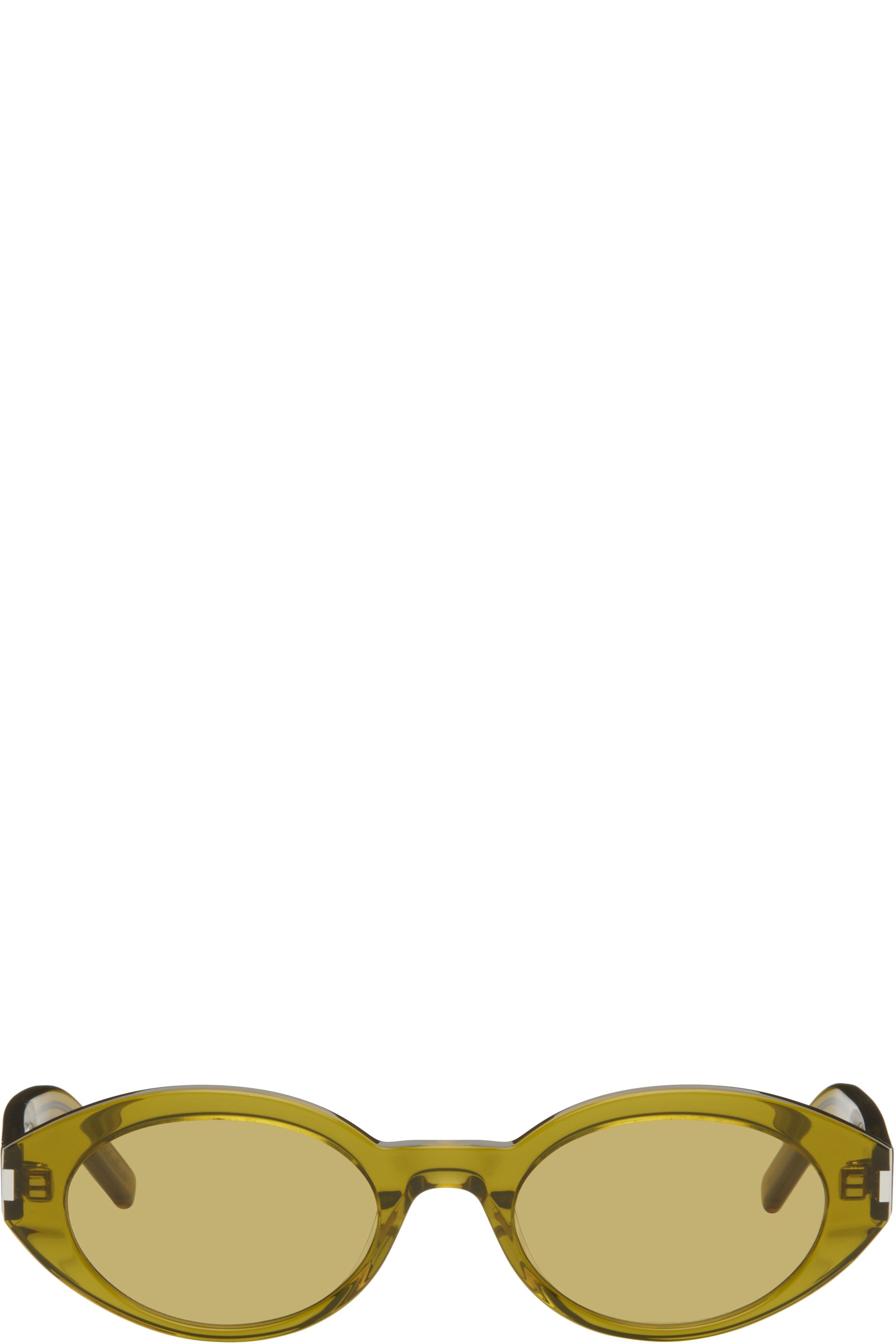 Saint Laurent - Lunettes de soleil SL 567 vertes