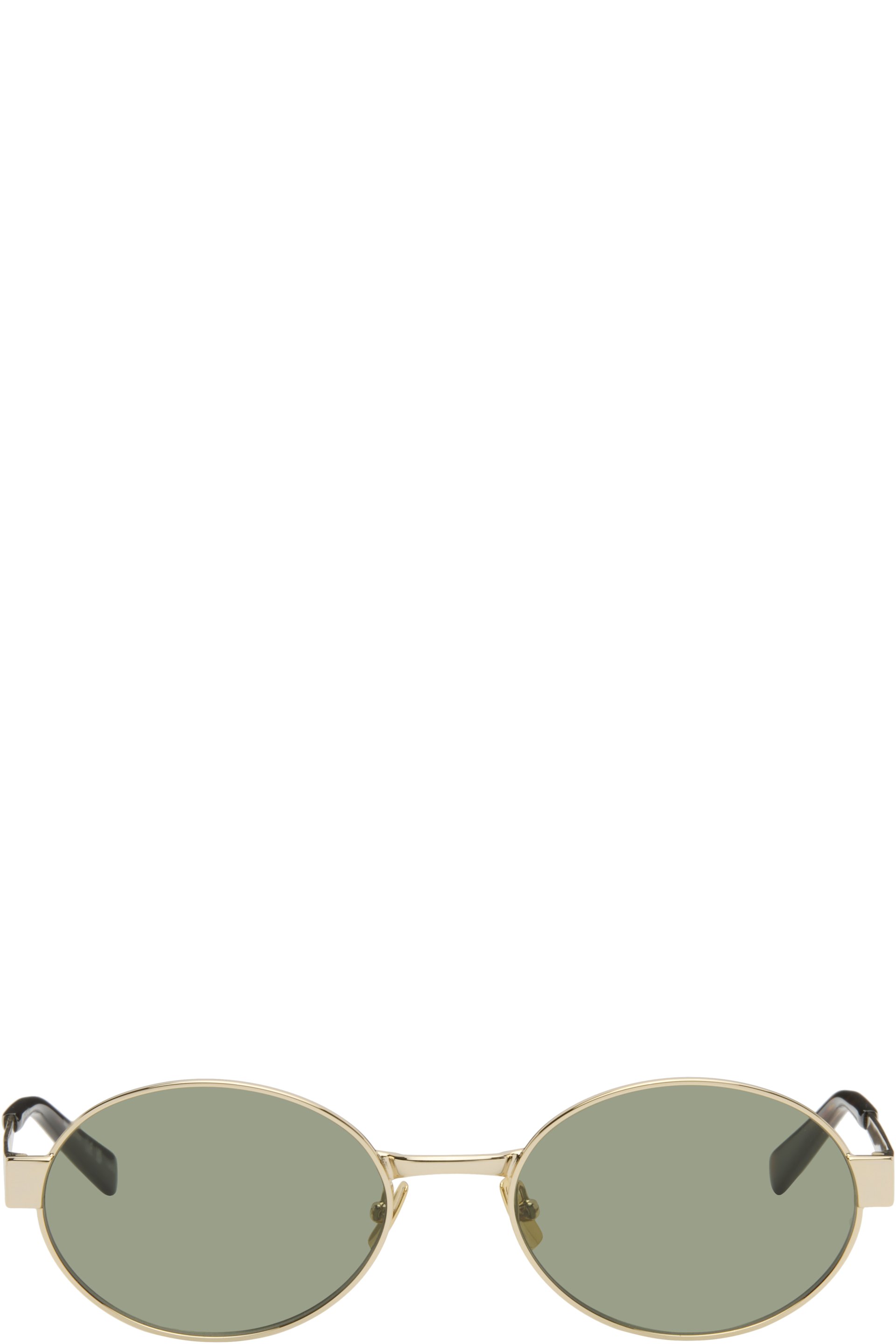 Saint Laurent - Lunettes de soleil SL 692 dorées