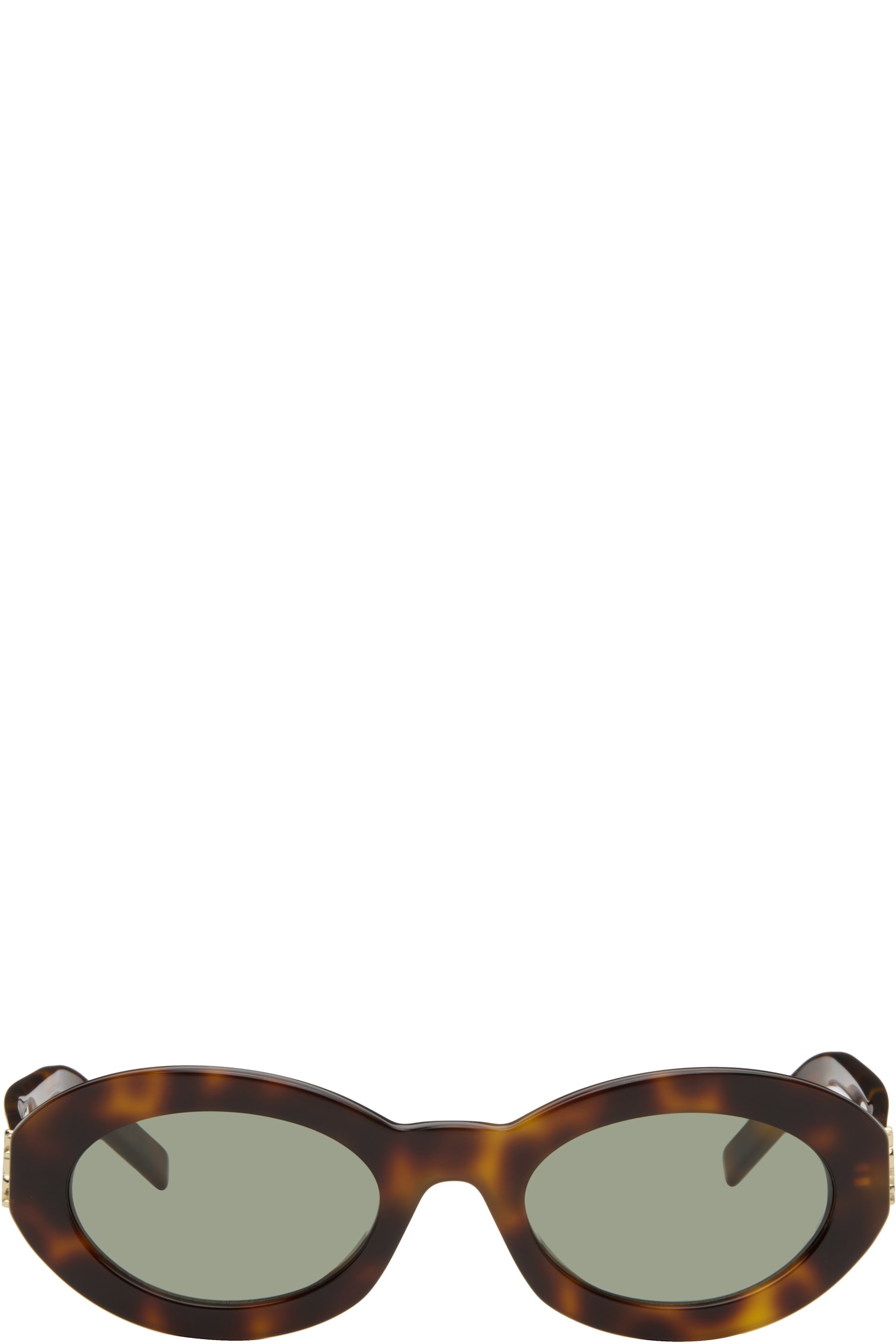 Saint Laurent - Lunettes de soleil SL M136 brunes