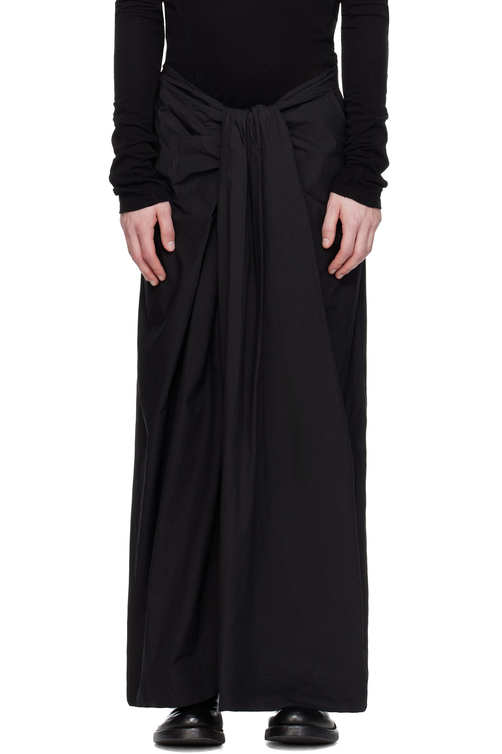 Julius - Black Lungi Trousers