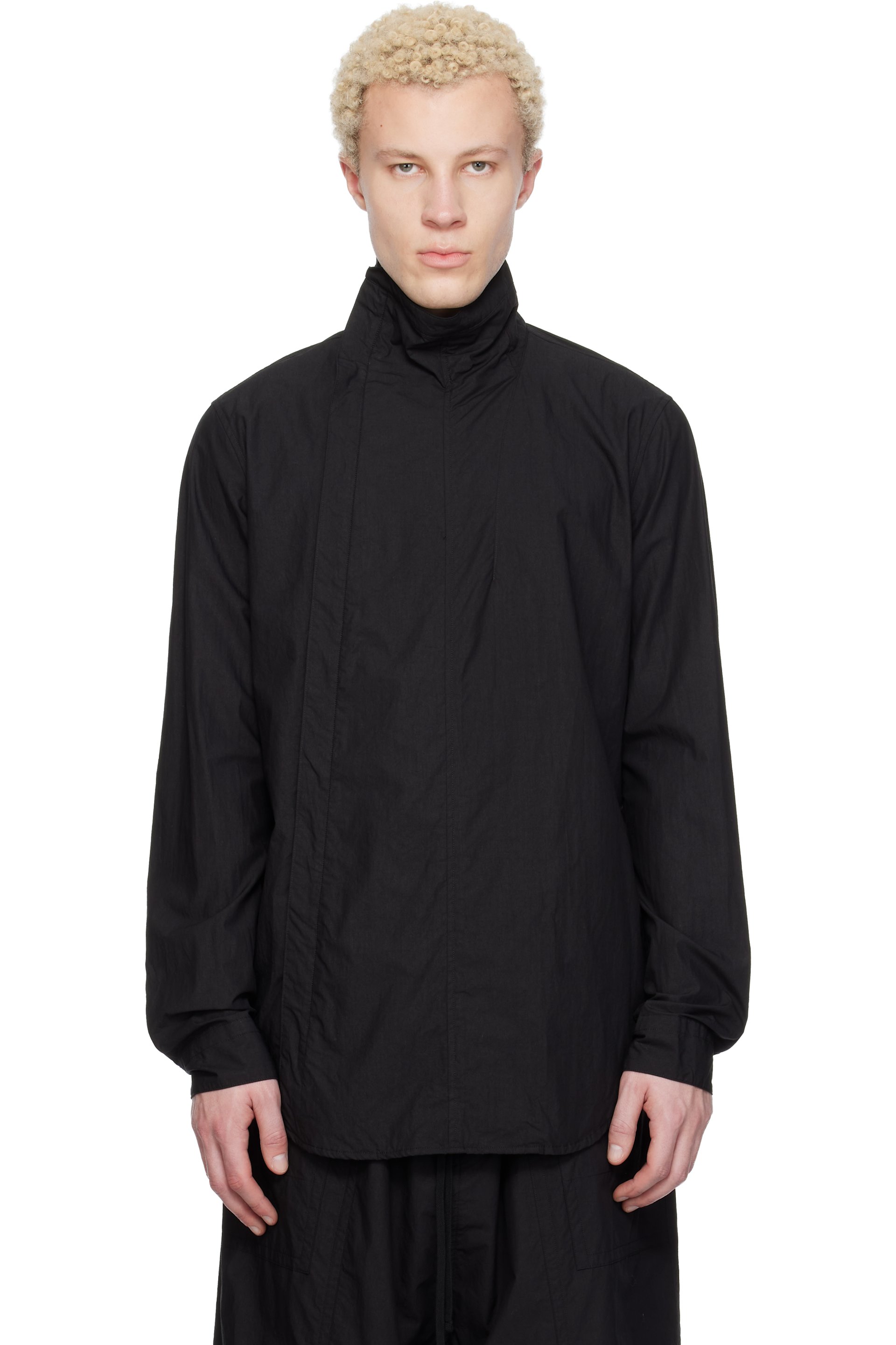 Julius - Black Fencing Shirt