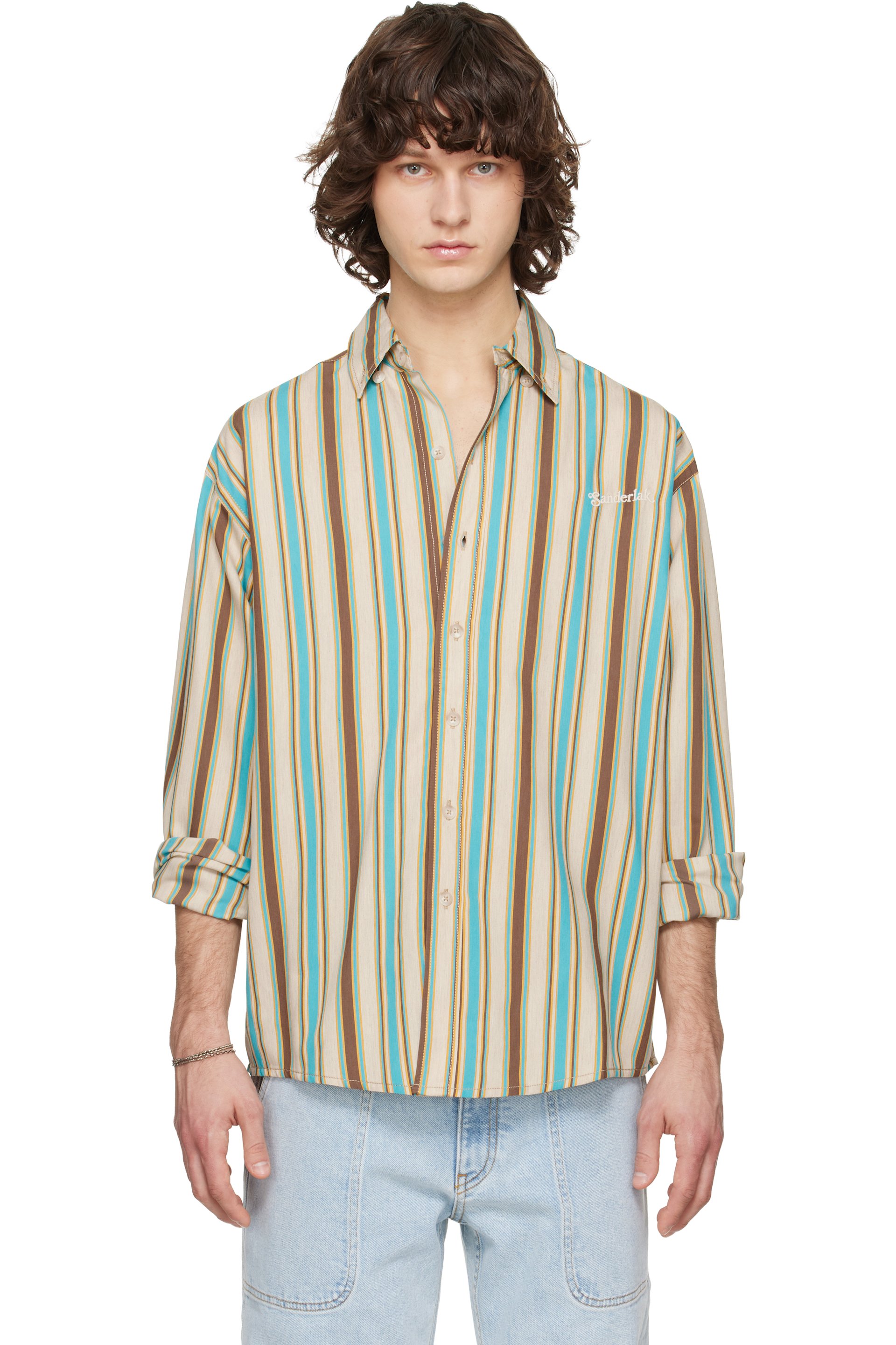 Sanderlak - Chemise surdimensionnée beige