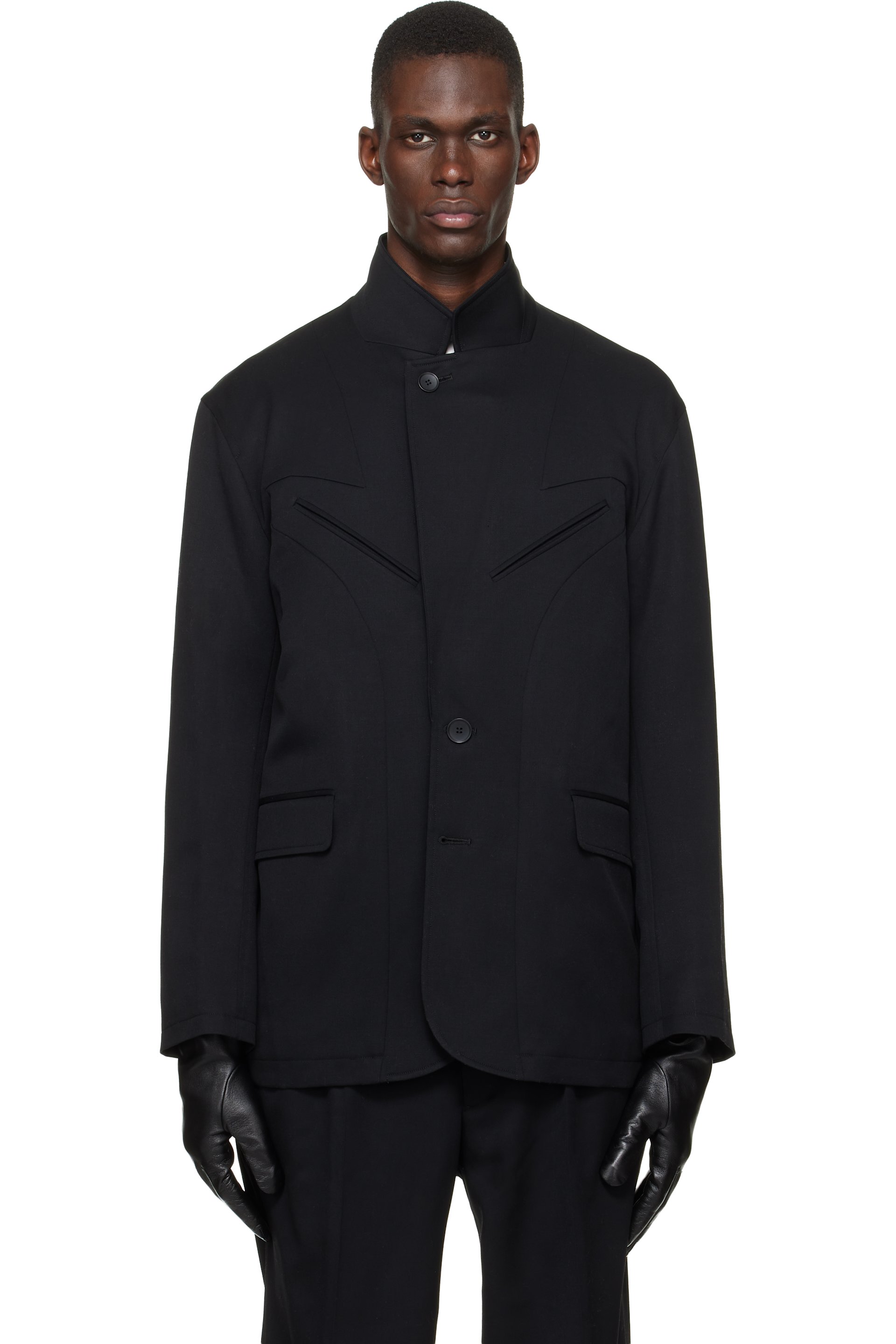 SIRE - Veston léger noir en laine